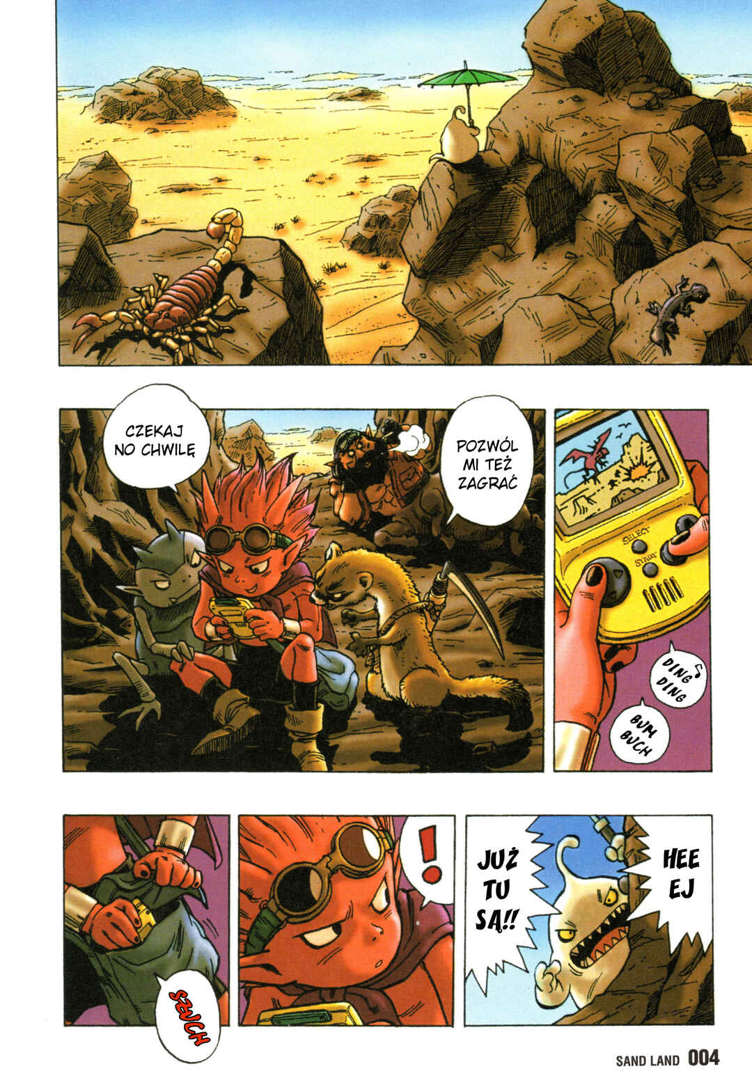 SandLand Chapter 1 - Page 10