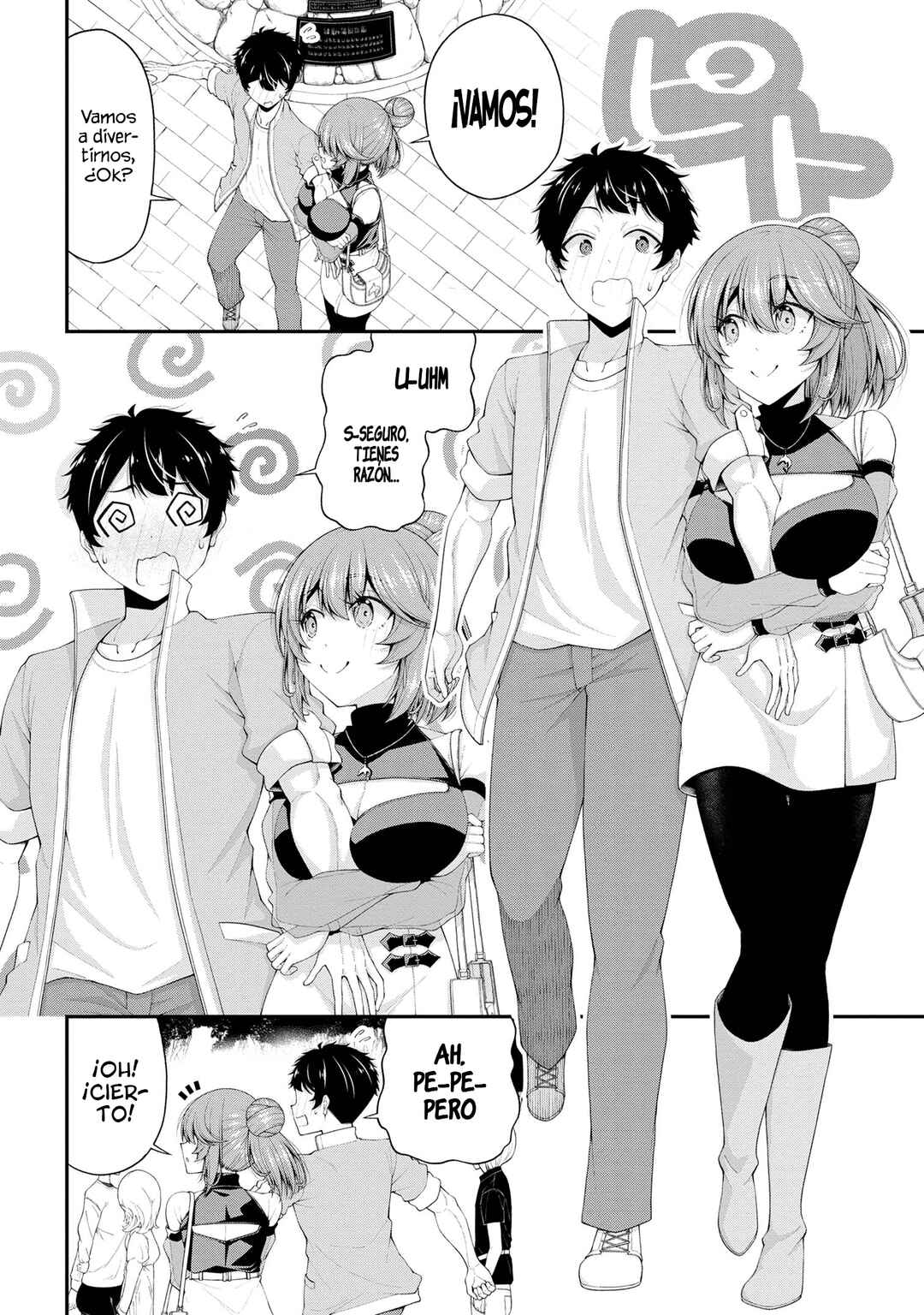 Inkya no Boku ni Batsu Game de Kokuhaku Shitekita Hazu no Gyaru ga, Dou Mitemo Boku ni Betabore desu Chapter 21 - Page 3