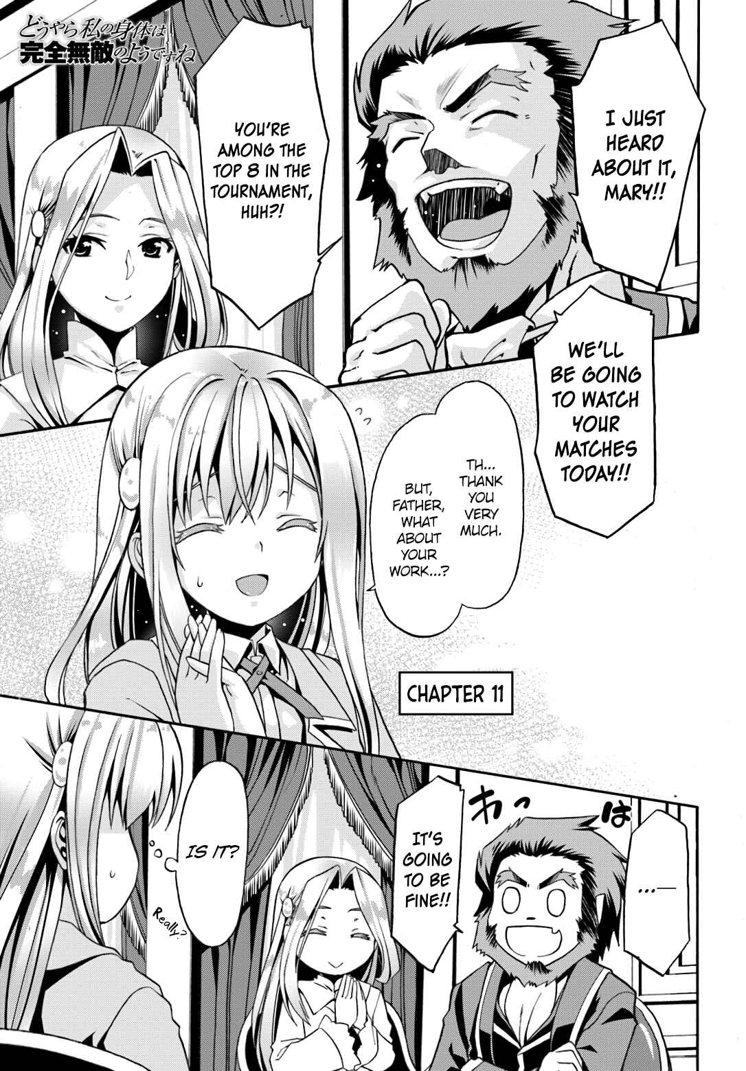 Douyara Watashi no Karada wa Kanzen Muteki no You Desu ne Chapter 11 - Page 3