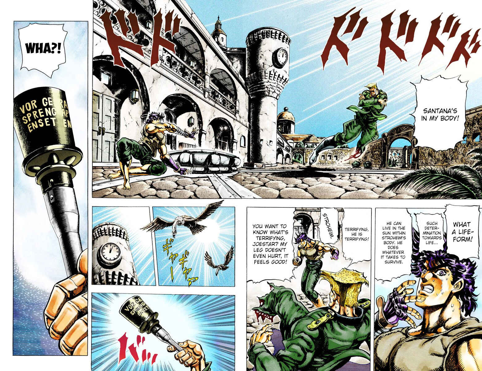 JoJo no Kimyou na Bouken: Part 2 - Sentou Chouryuu Color-ban Chapter 17 - Page 5