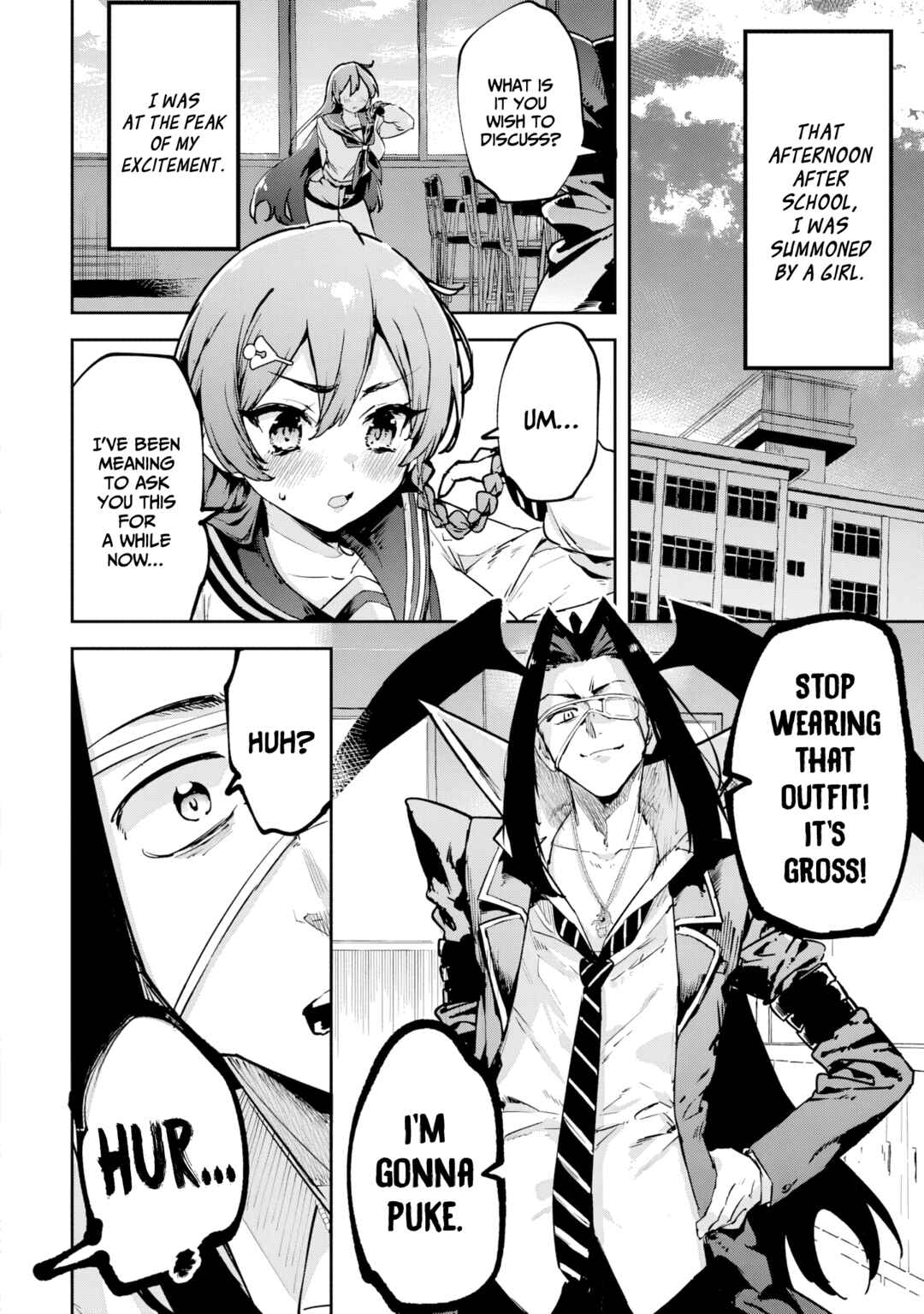 CMYK - Sameda Kazuou wa Chuunibyou ga Naosenai Chapter 1.1 - Page 4