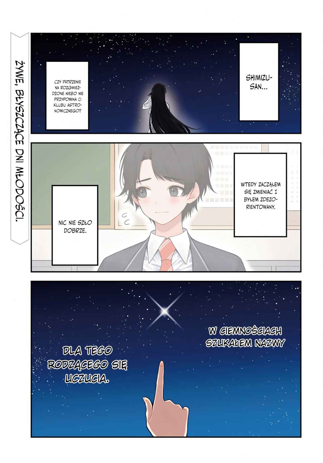 Tonari no Seki no Yankee Shimizu-san ga Kami wo Kuroku Sometekita Chapter 11 - Page 1