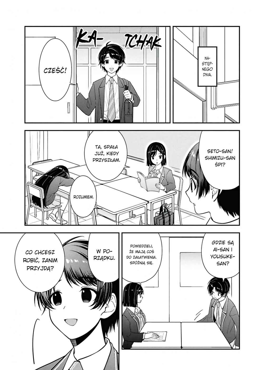 Tonari no Seki no Yankee Shimizu-san ga Kami wo Kuroku Sometekita Chapter 11 - Page 15