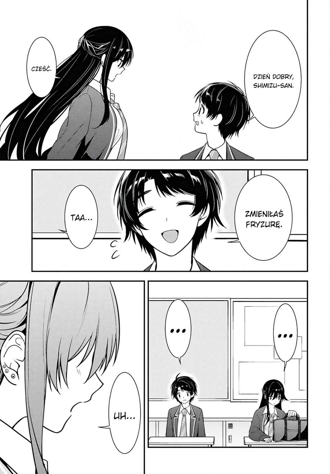 Tonari no Seki no Yankee Shimizu-san ga Kami wo Kuroku Sometekita Chapter 11 - Page 27