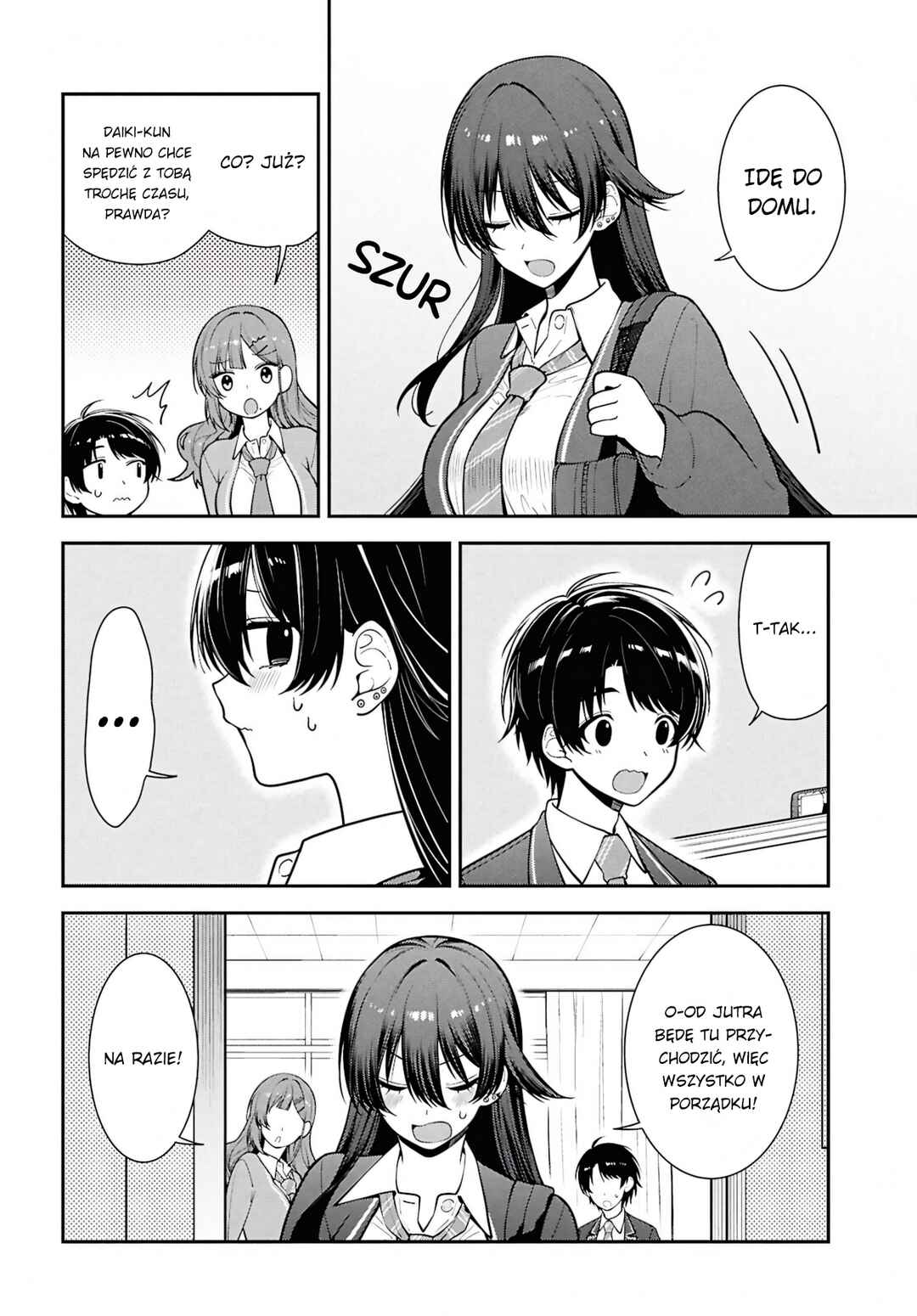 Tonari no Seki no Yankee Shimizu-san ga Kami wo Kuroku Sometekita Chapter 11 - Page 4