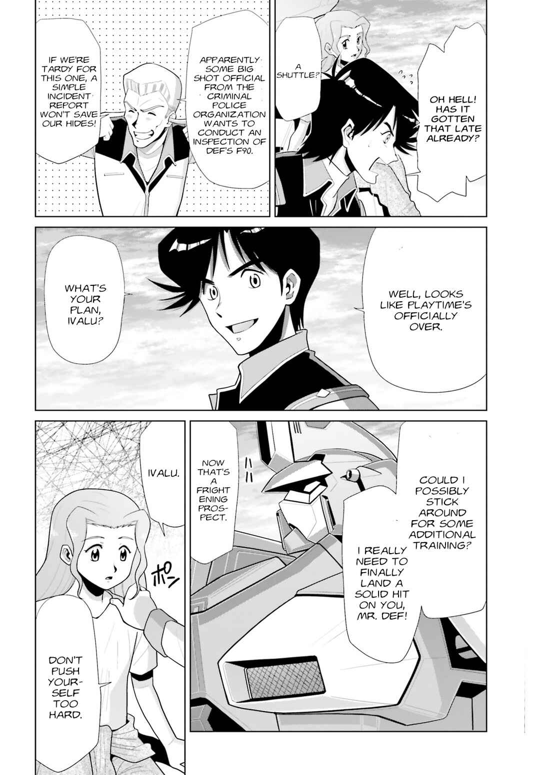 Mobile Suit Gundam F90: Cluster Chapter 12 - Page 4