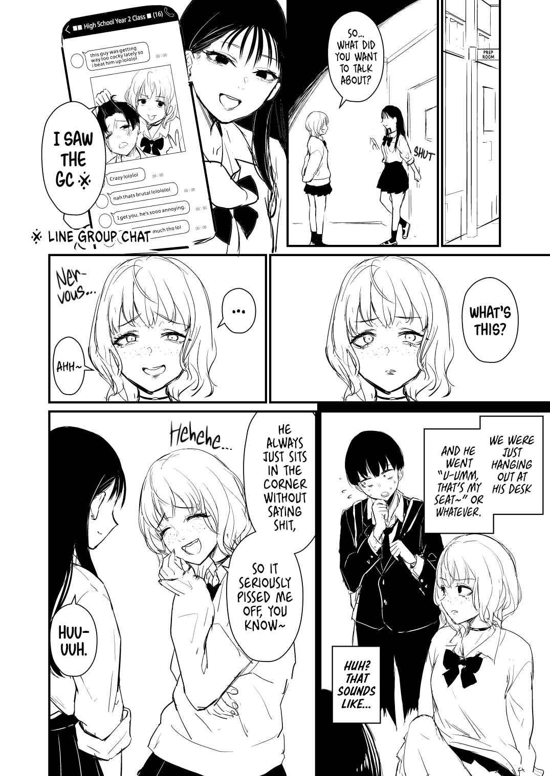 Class no Ichigun Joshi ni Moteasobareta Chapter 15 - Page 2