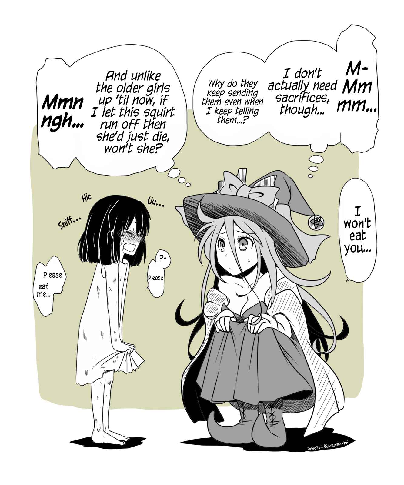 Let's Meet at the Witches' Gathering Chapter 18.1 - Page 1