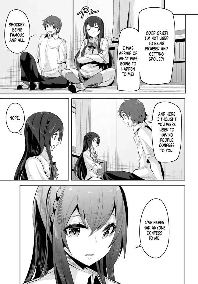 Tenkousaki no Seiso Karen na Bishoujo ga, Mukashi Danshi to Omotte Issho ni Asonda Osananajimi datta Ken Chapter 13 - Page 25