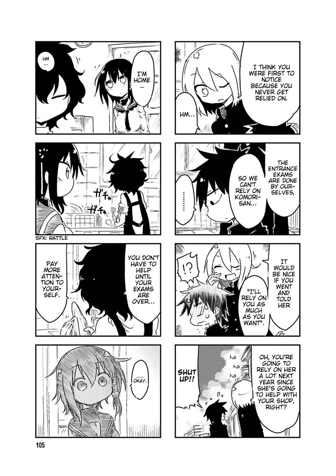 Komori-san wa Kotowarenai! Chapter 43 - Page 5