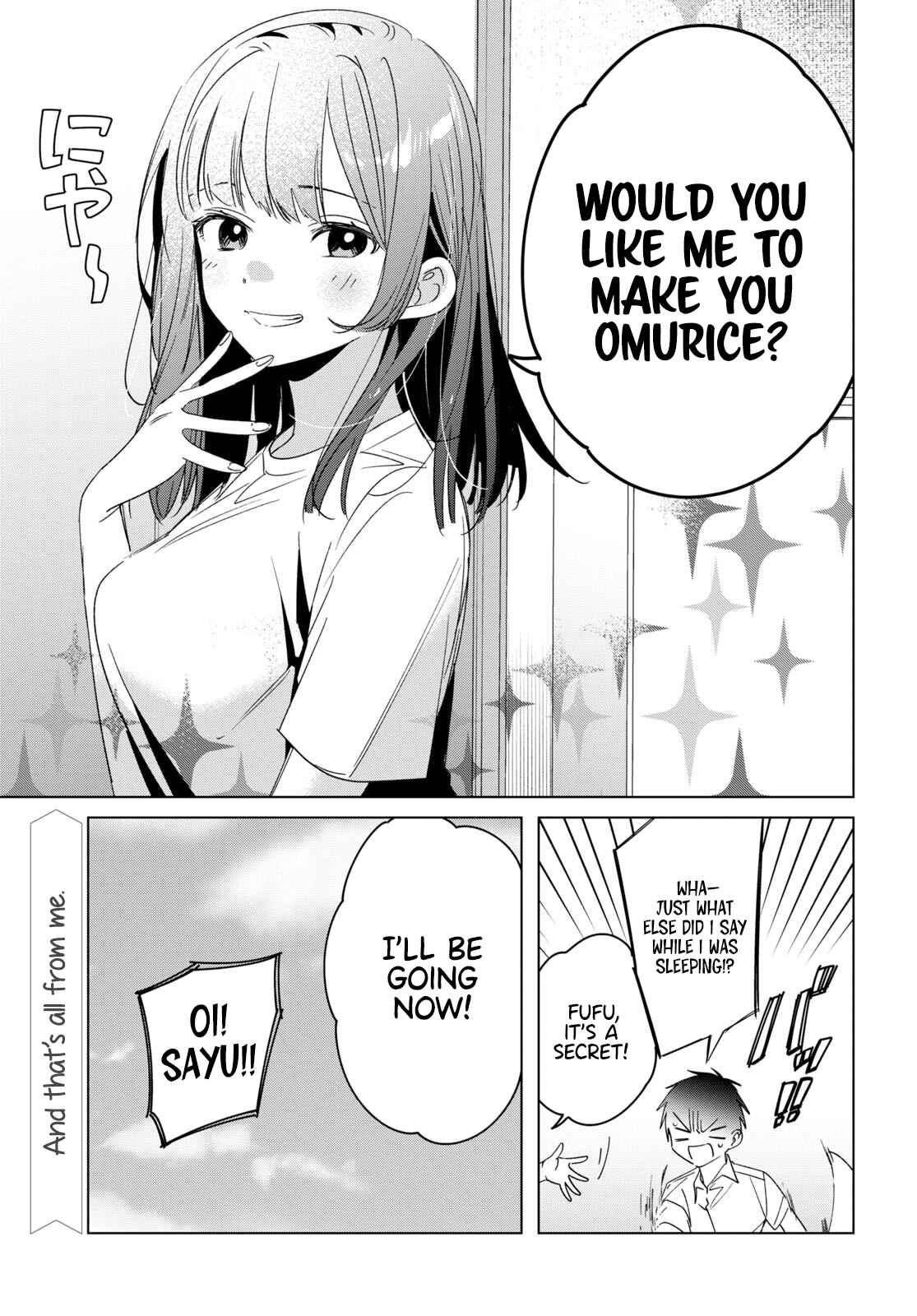 Hige o Soru. Soshite Joshikousei o Hirou. Chapter 33.5 - Page 8
