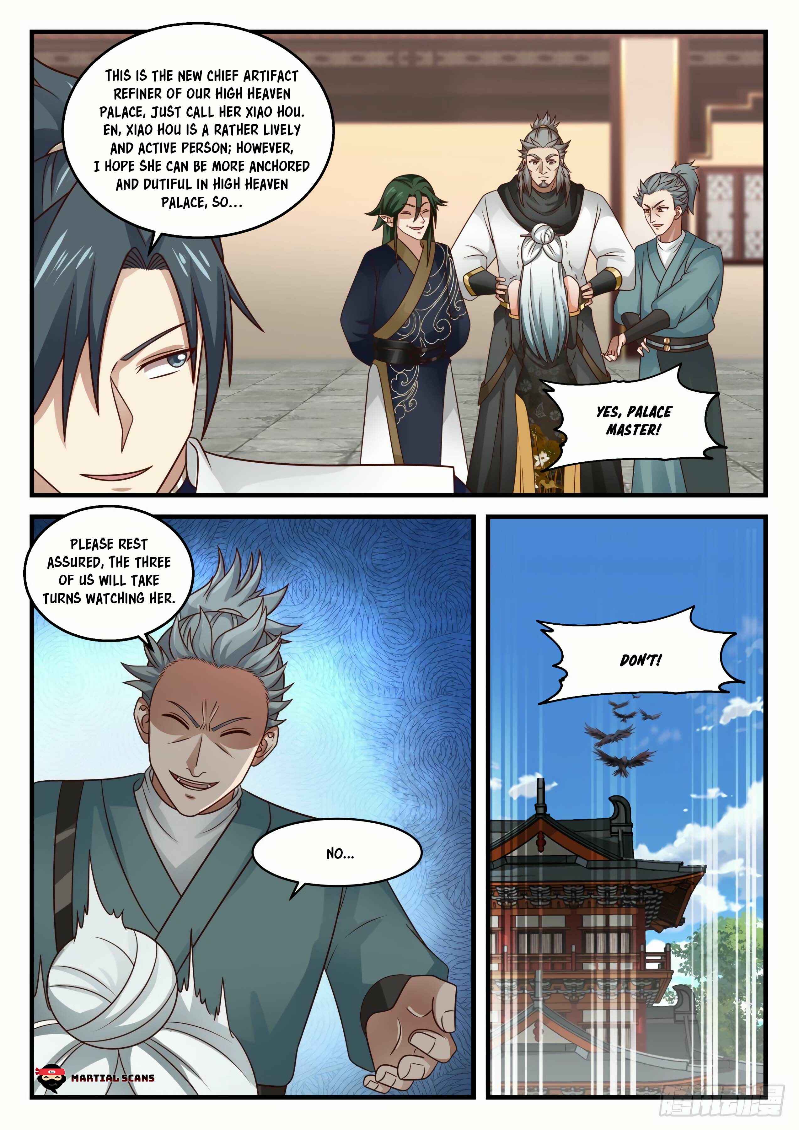 Wǔ Liàn Diānfēng Chapter 1990 - Page 3