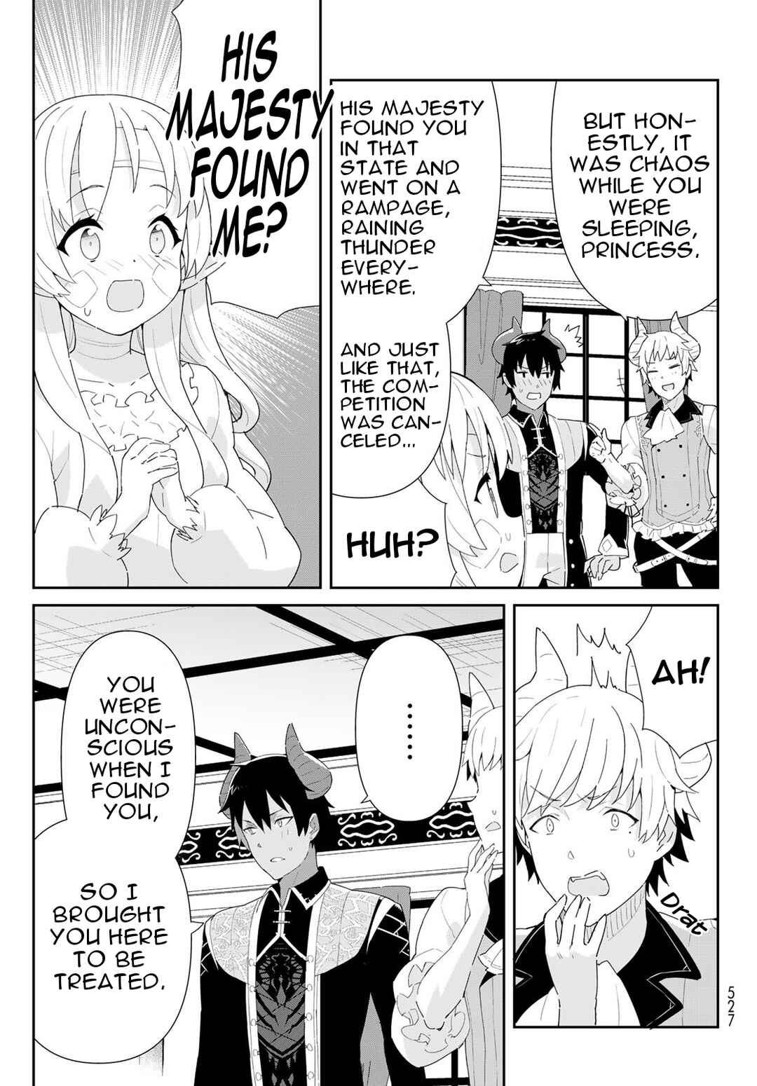 Reiketsu Ryuuou Heika no "Unmei no Tsugai" rashii Desu ga, Koukyuu ni Hikikomorou to Omoimasu Chapter 10.2 - Page 4
