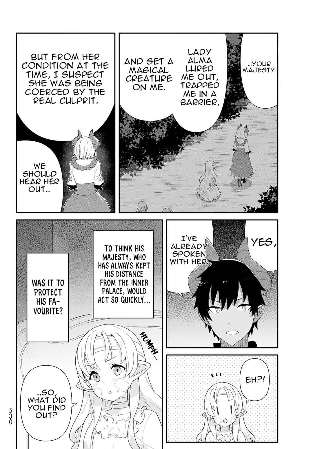 Reiketsu Ryuuou Heika no "Unmei no Tsugai" rashii Desu ga, Koukyuu ni Hikikomorou to Omoimasu Chapter 10.2 - Page 7