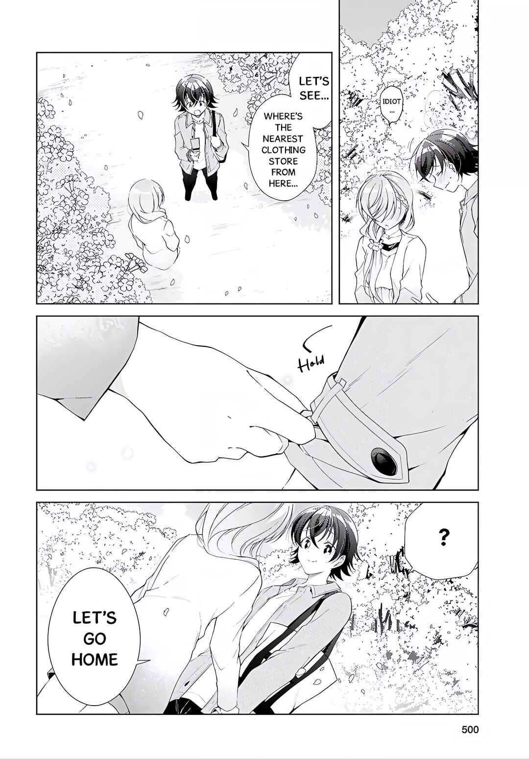 Isshiki-san wa Koi wo Shiritai. Chapter 52.1 - Page 25