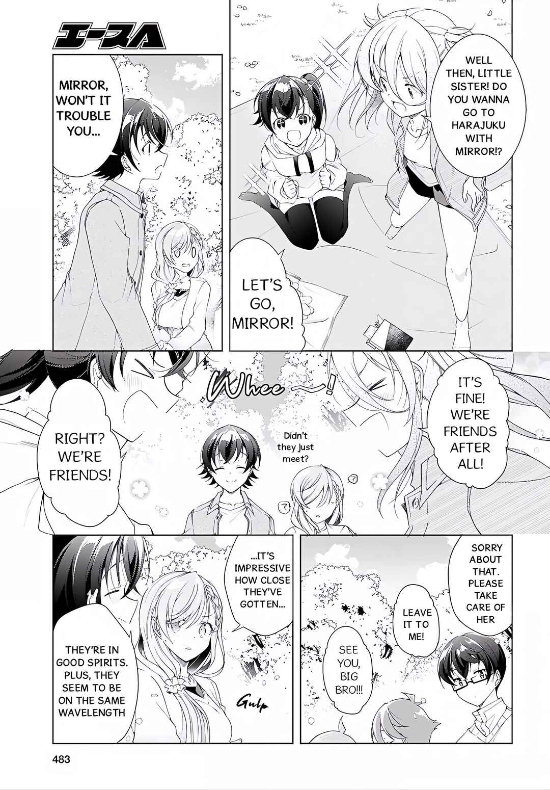 Isshiki-san wa Koi wo Shiritai. Chapter 52.1 - Page 9
