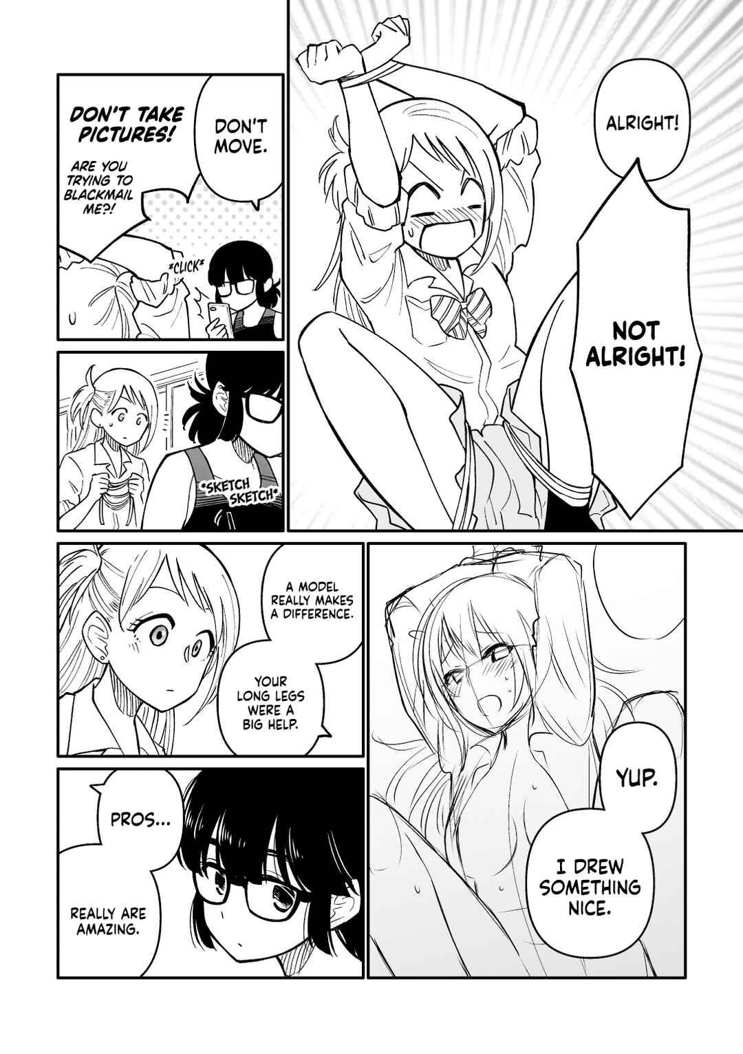 Joshi-man Twitter Extras Chapter 42 - Page 3