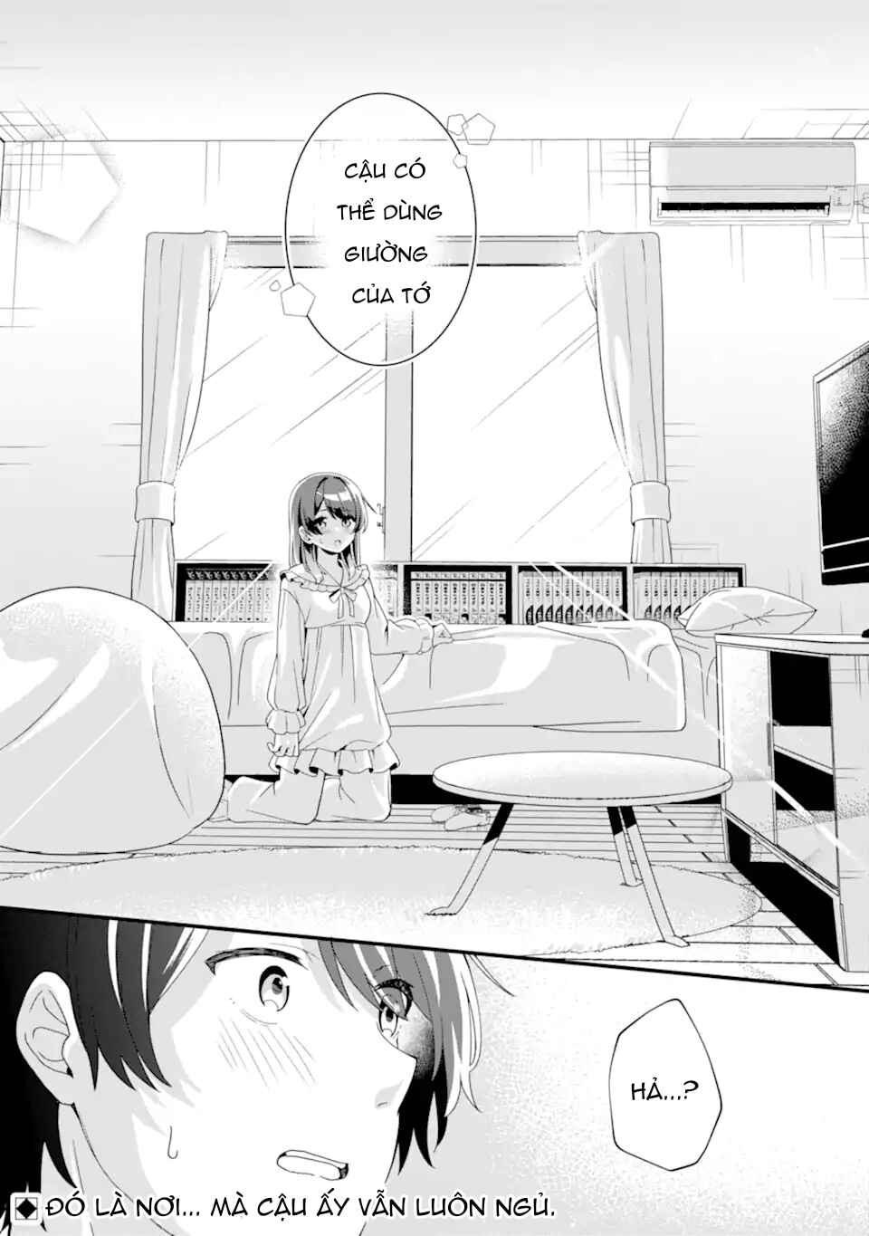 Muboubi Kawaii Pajama Sugata no Bishoujo to Heya de Futarikiri Chapter 3.3 - Page 11