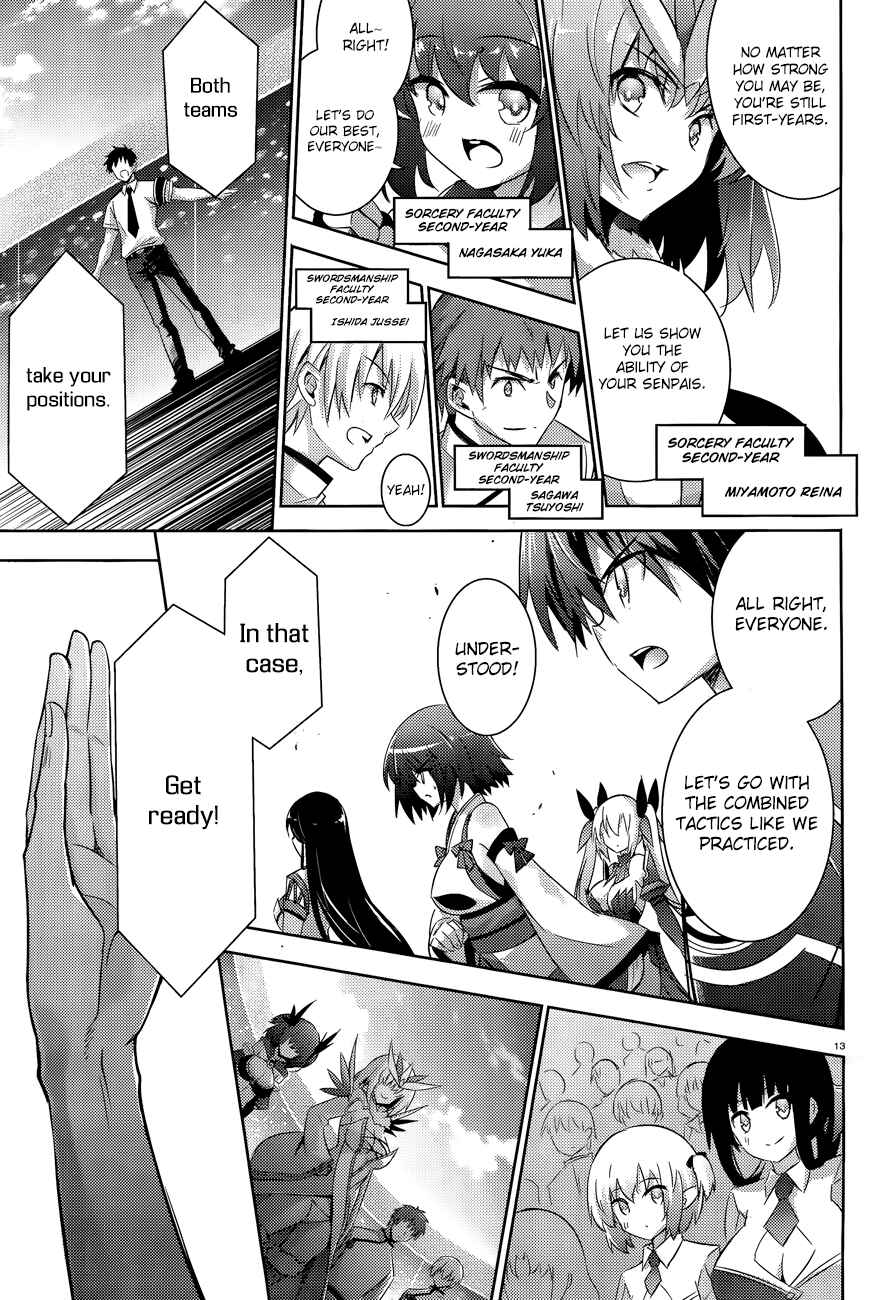 Magika no Kenshi to Shoukan Maou Chapter 45 - Page 16
