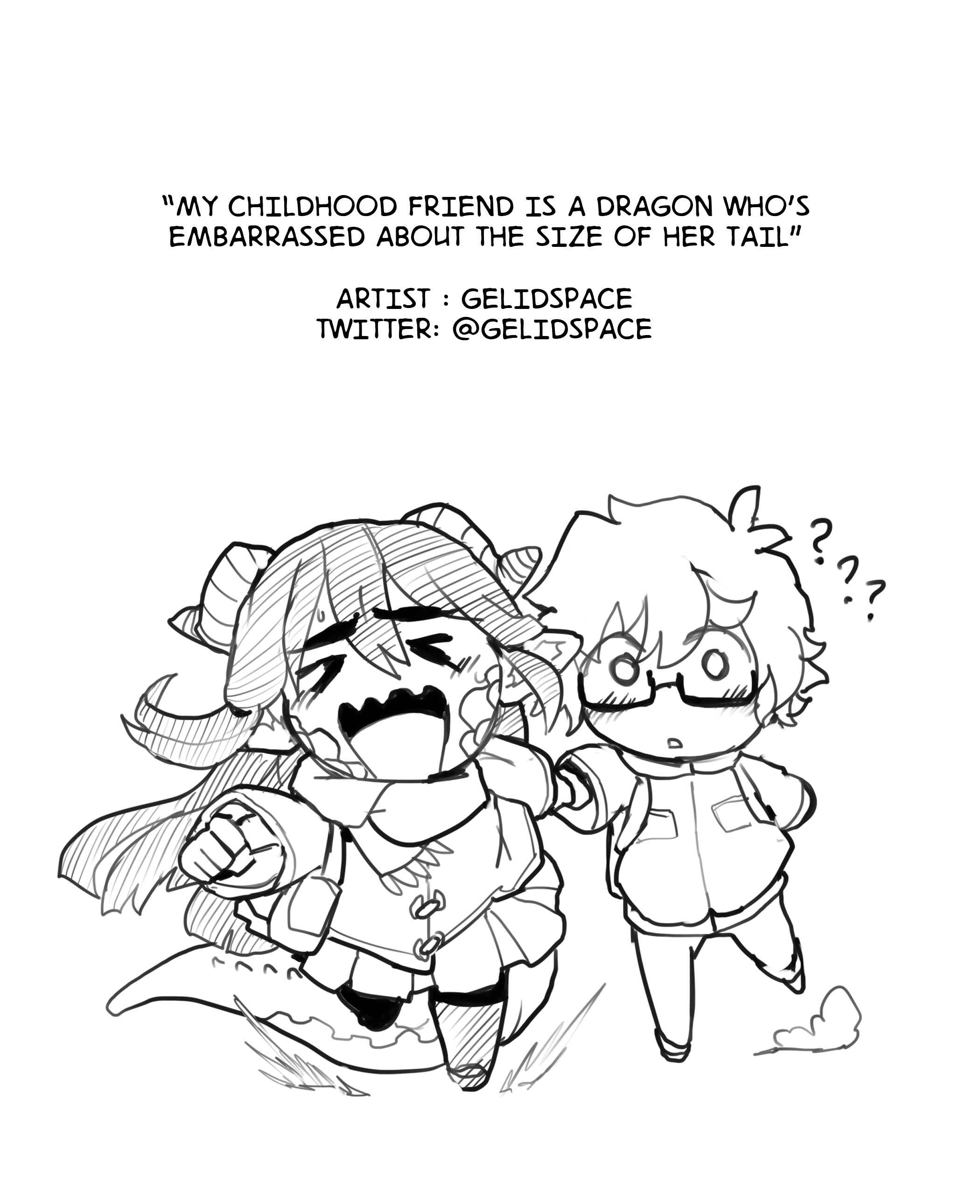 My Childhood Friend Is A Dragon Who's Embarrassed About the Size Of Her Tail Chapter 11 - Page 5