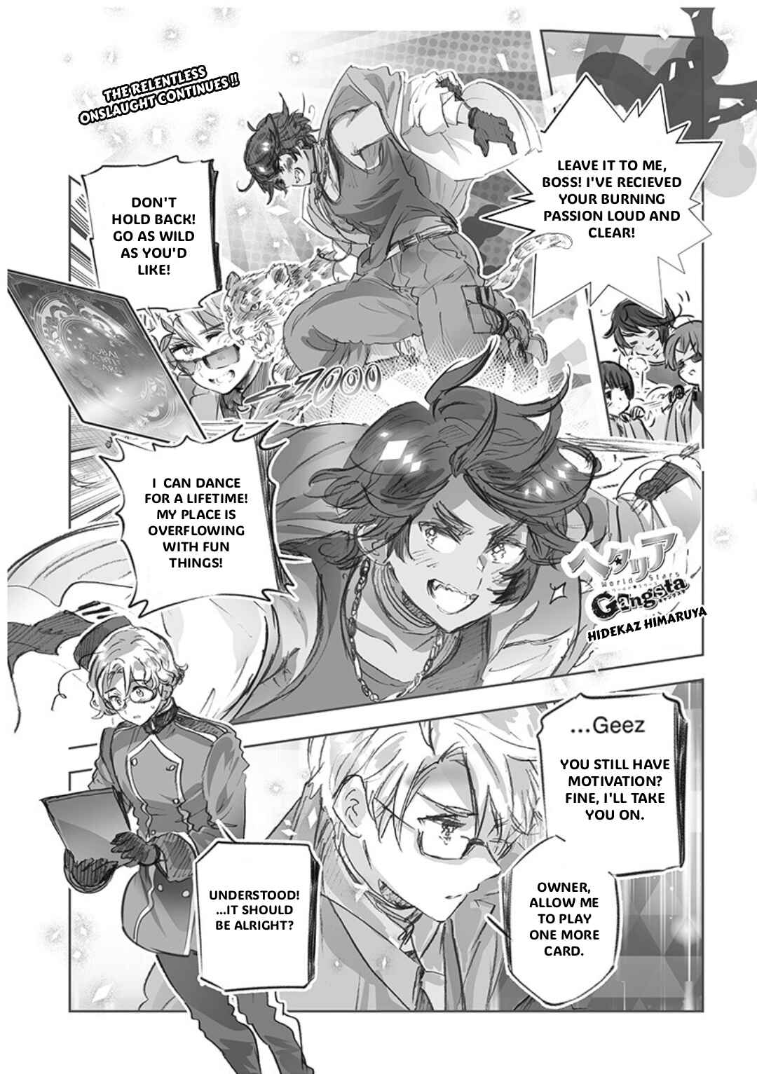 Hetalia World★Stars: Gangsta Chapter 49 - Page 1