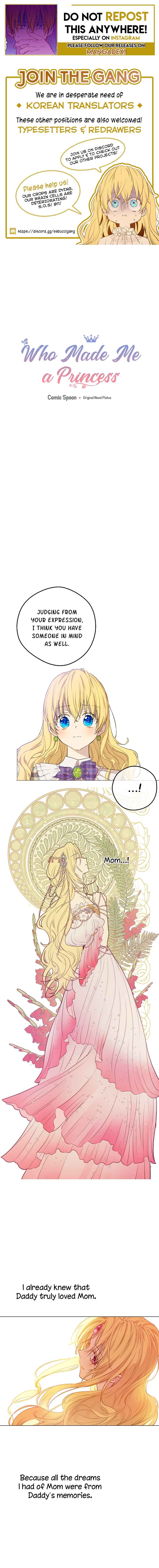 Who Made Me a Princess Chapter 81 - Page 1