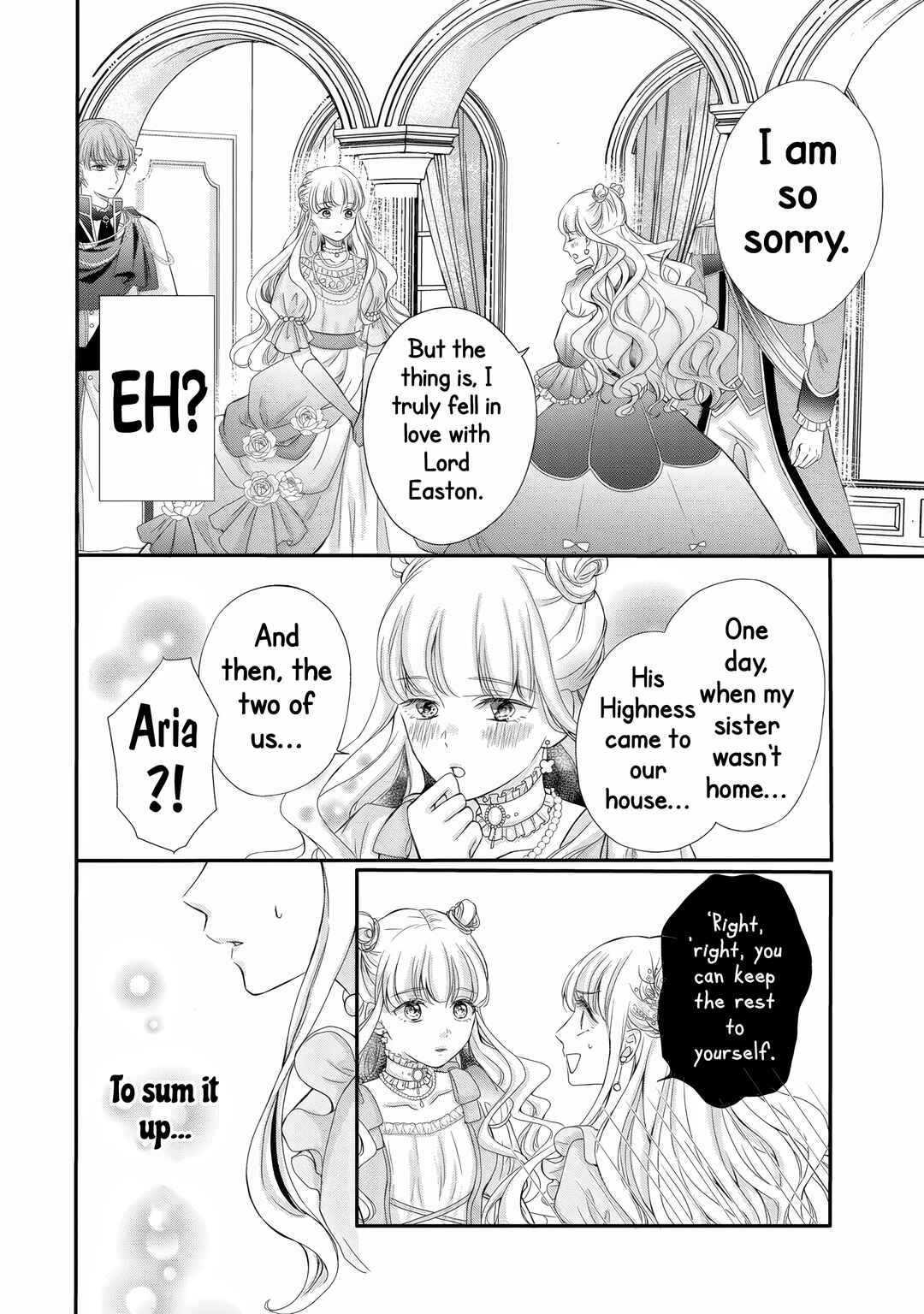 Konyakusha ni Wasurerareta Watashi Ringoku no Koutaishi Denka to Gisou Kon'yaku Suru Koto ni Narimashita (※Tadashi, Denka no Honmei wa Watashi Mitai desu!?) Chapter 2 - Page 12