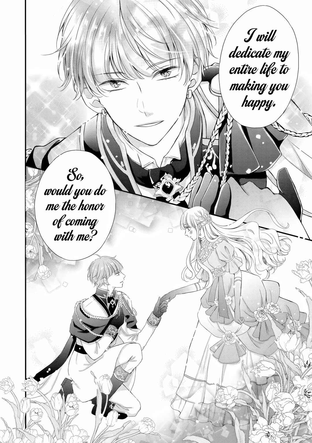 Konyakusha ni Wasurerareta Watashi Ringoku no Koutaishi Denka to Gisou Kon'yaku Suru Koto ni Narimashita (※Tadashi, Denka no Honmei wa Watashi Mitai desu!?) Chapter 2 - Page 40