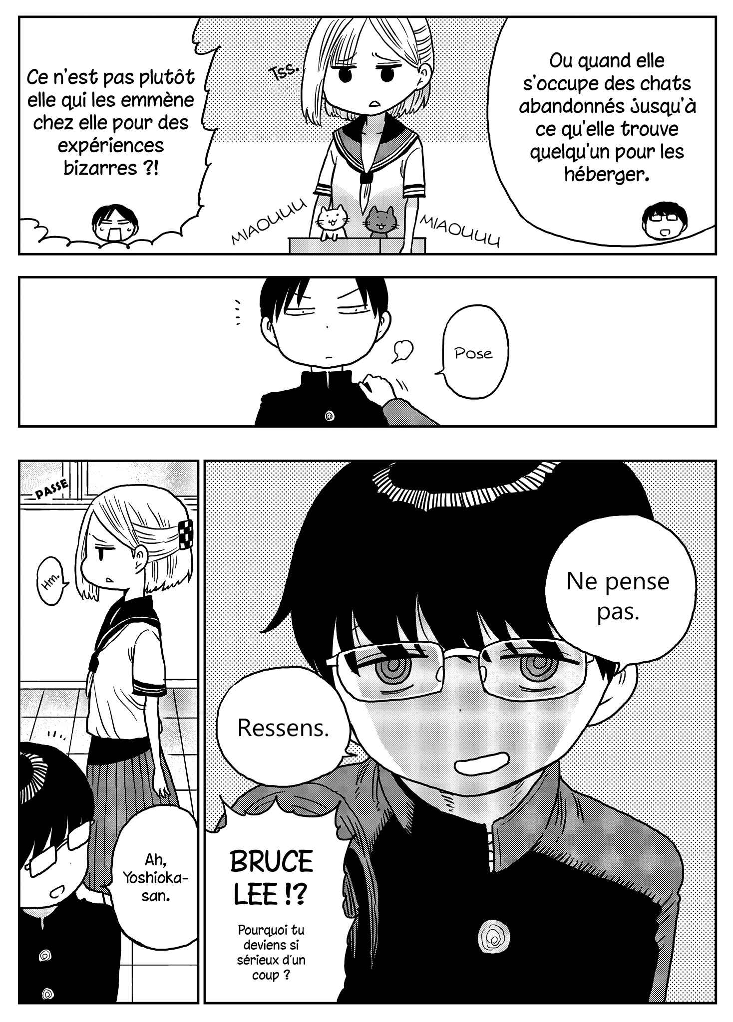 Yoshioka-san Is in a Bad Mood Chapter 4 - Page 3
