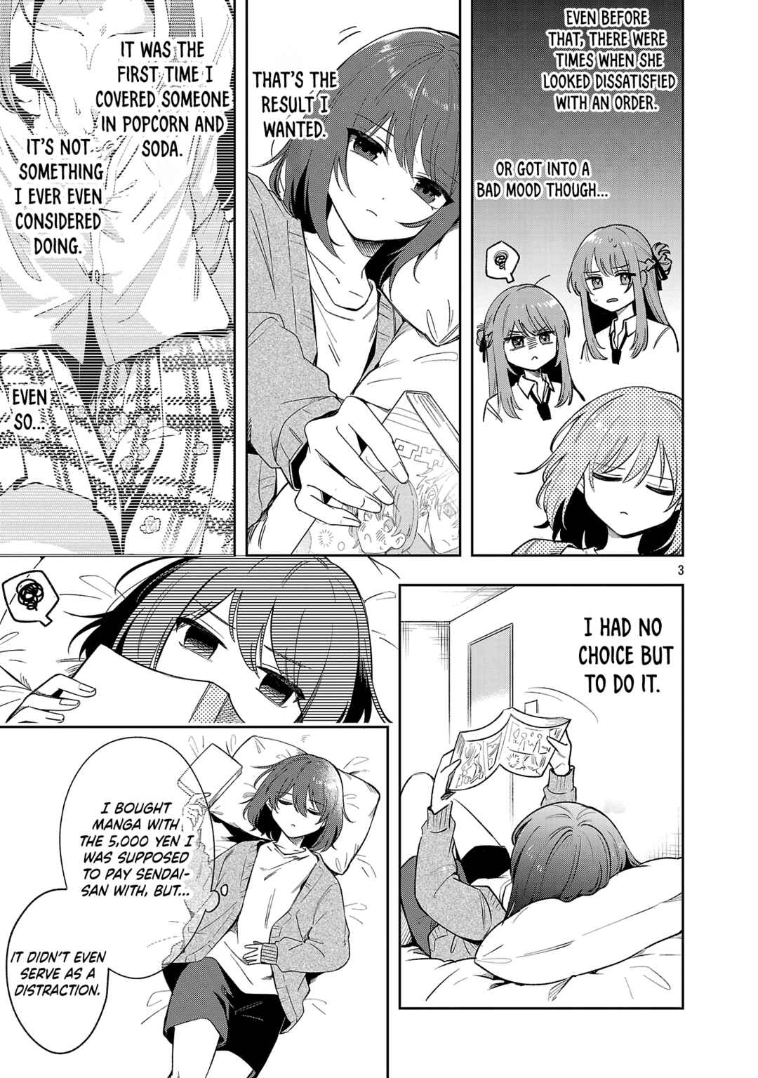 Shuu ni Ichido Classmate wo Kau Hanashi: Futari no Jikan, Iiwake no 5000-en Chapter 9 - Page 3
