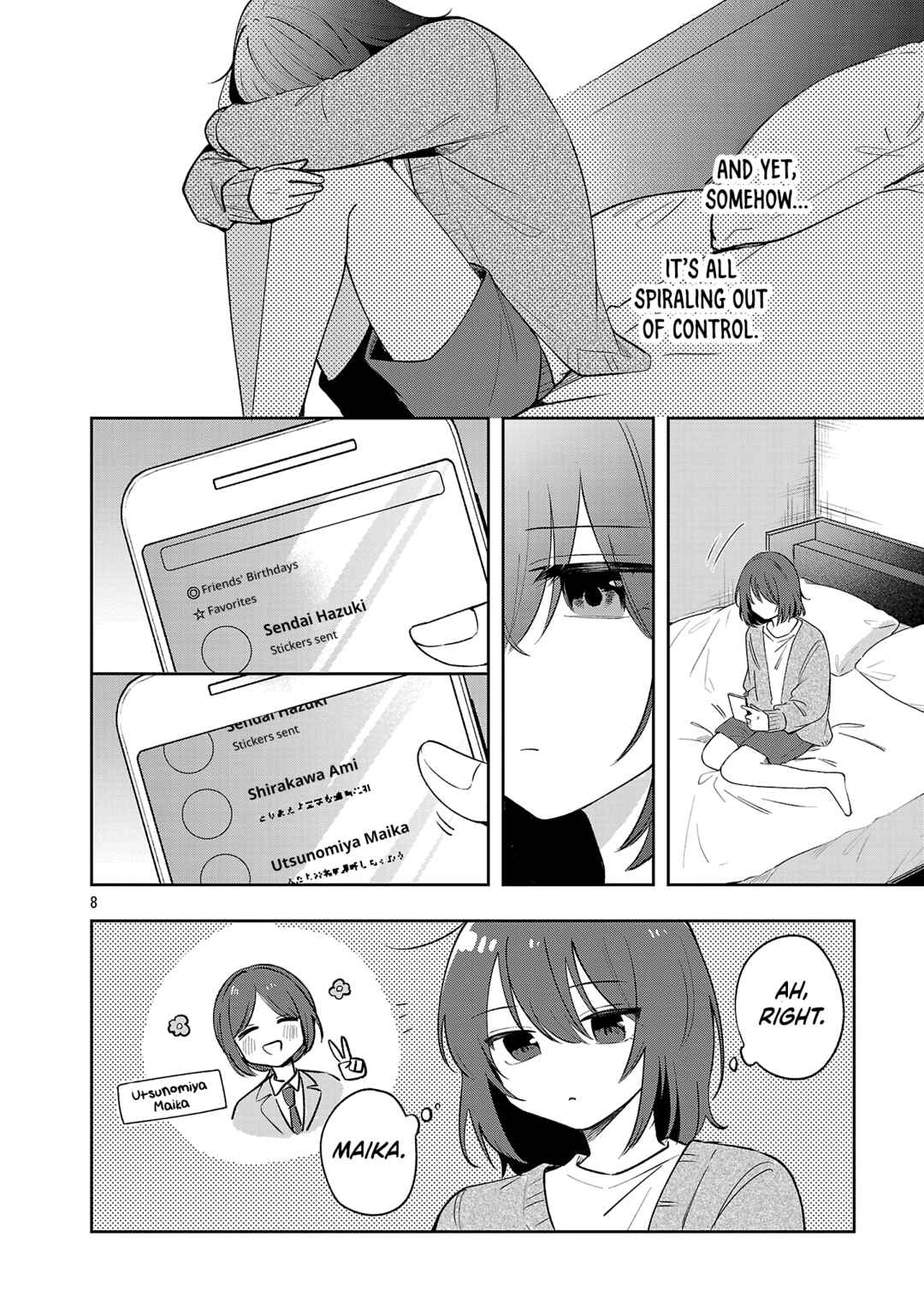 Shuu ni Ichido Classmate wo Kau Hanashi: Futari no Jikan, Iiwake no 5000-en Chapter 9 - Page 8