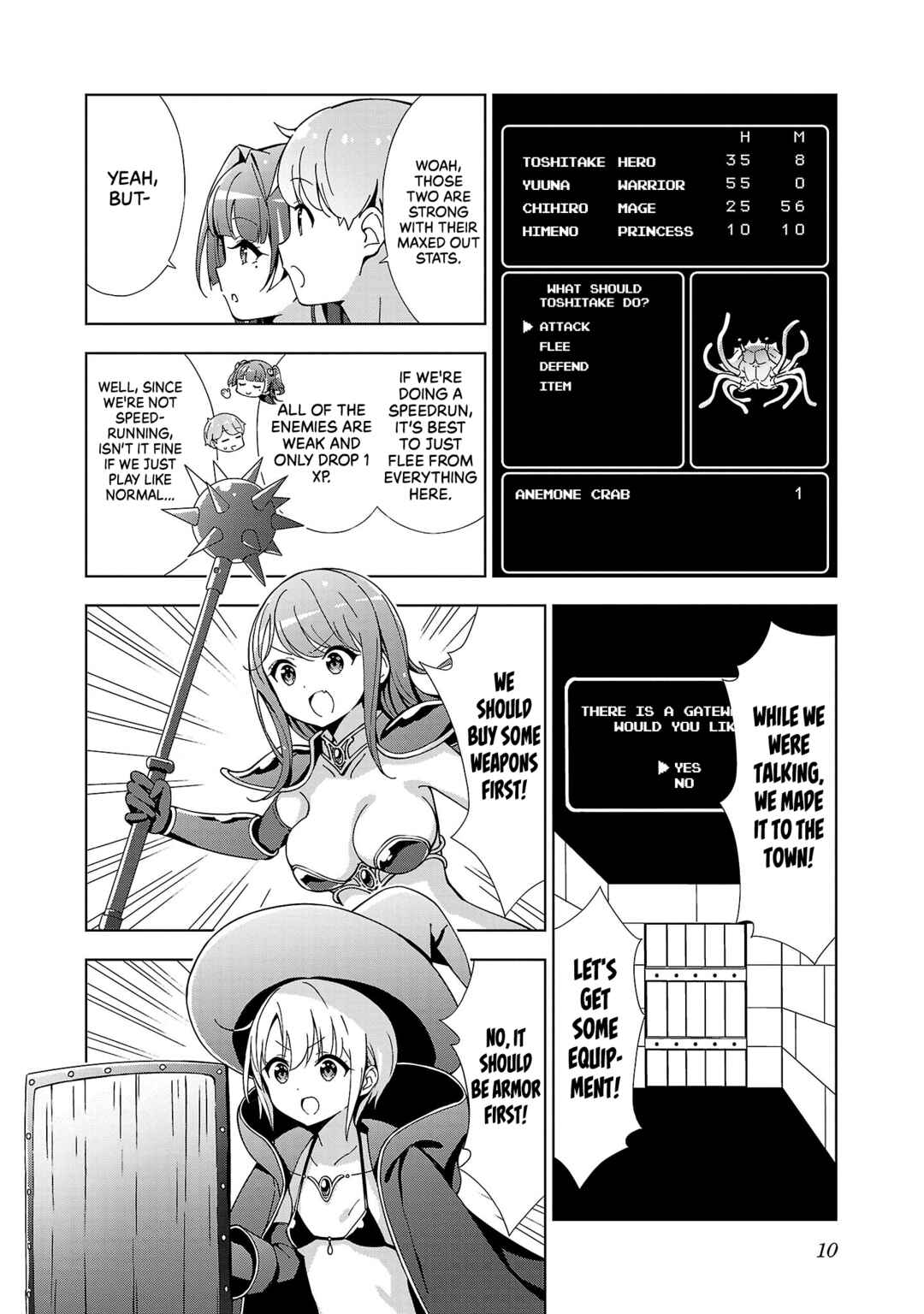 Onee-chan wa Game wo Suruto Hito ga Kawaru Onee-chan Chapter 14 - Page 10