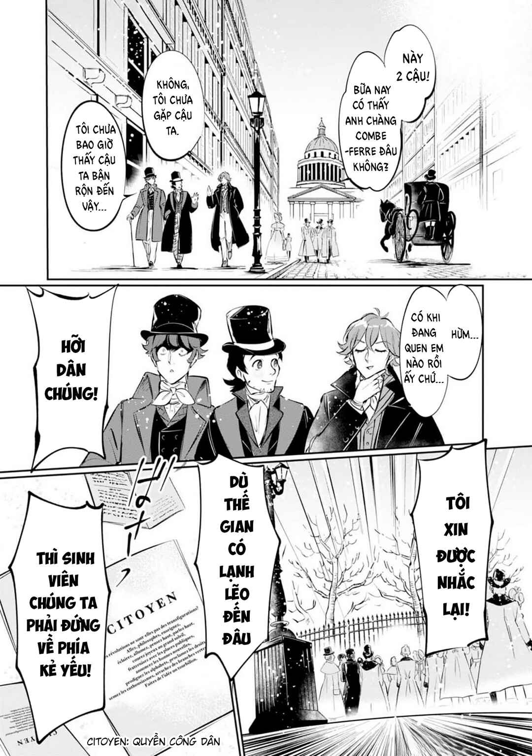 Les Misérables yori: L'Heure Bleue no Tomora e Chapter 1 - Page 62