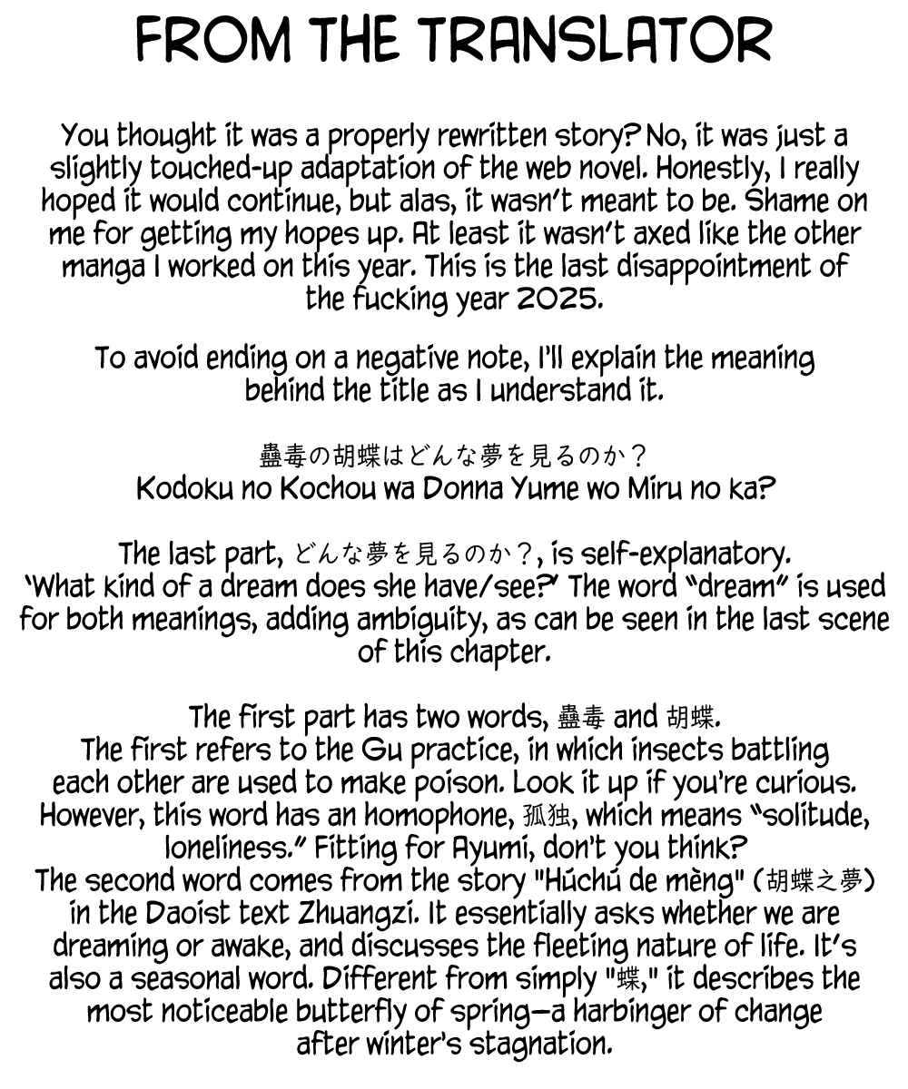 Kodoku no Kochou wa Donna Yume wo Miru no ka? Chapter 15 - Page 30