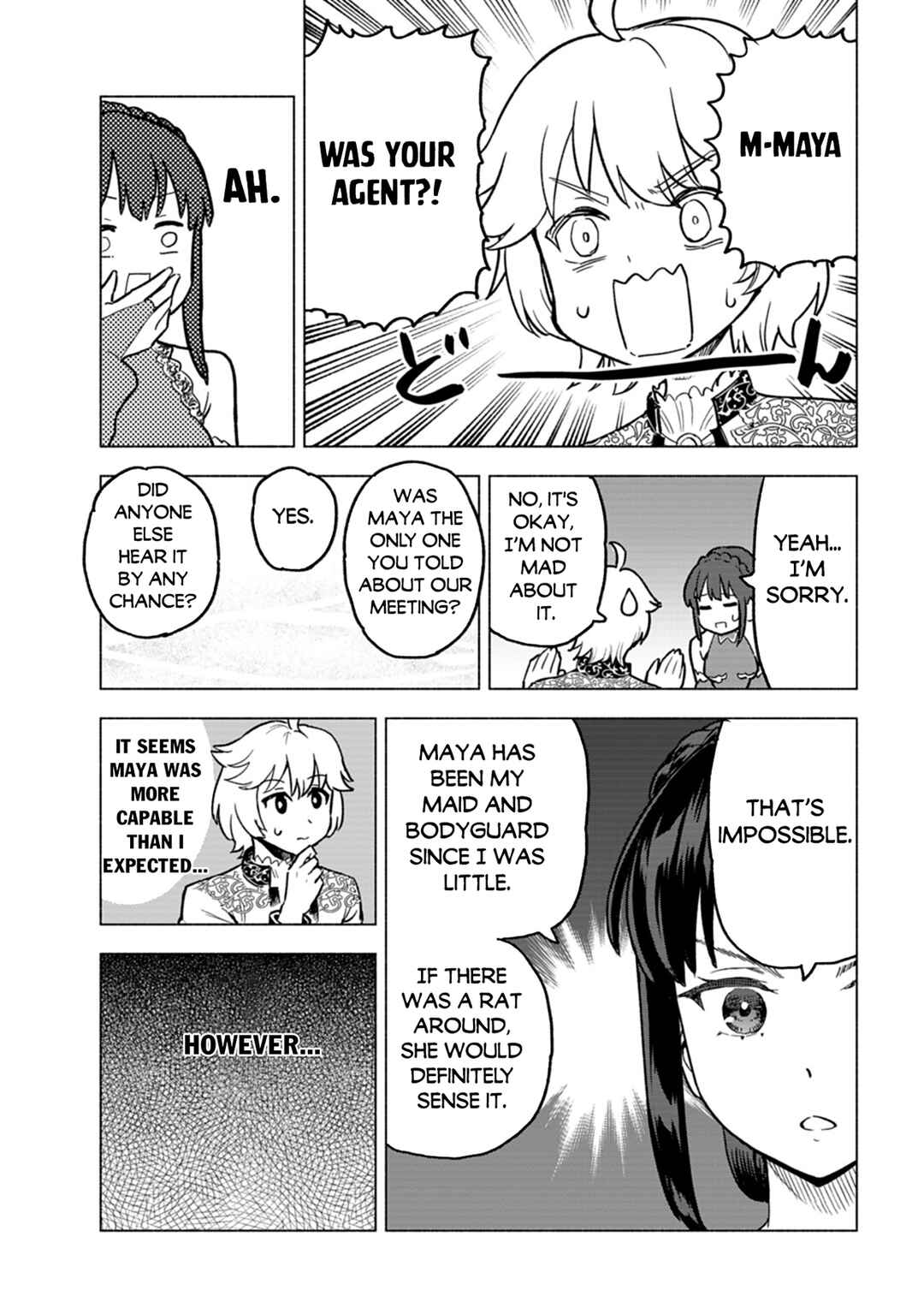 Tada no Murabito no Boku ga, Sanbyakunen-mae no Boukun Ouji ni Tensei Shite Shimaimashita: Zense no Chishiki de Ansatsu Flag o Kaihi Shite, Odayaka ni Ikinokorimasu! Chapter 6 - Page 12