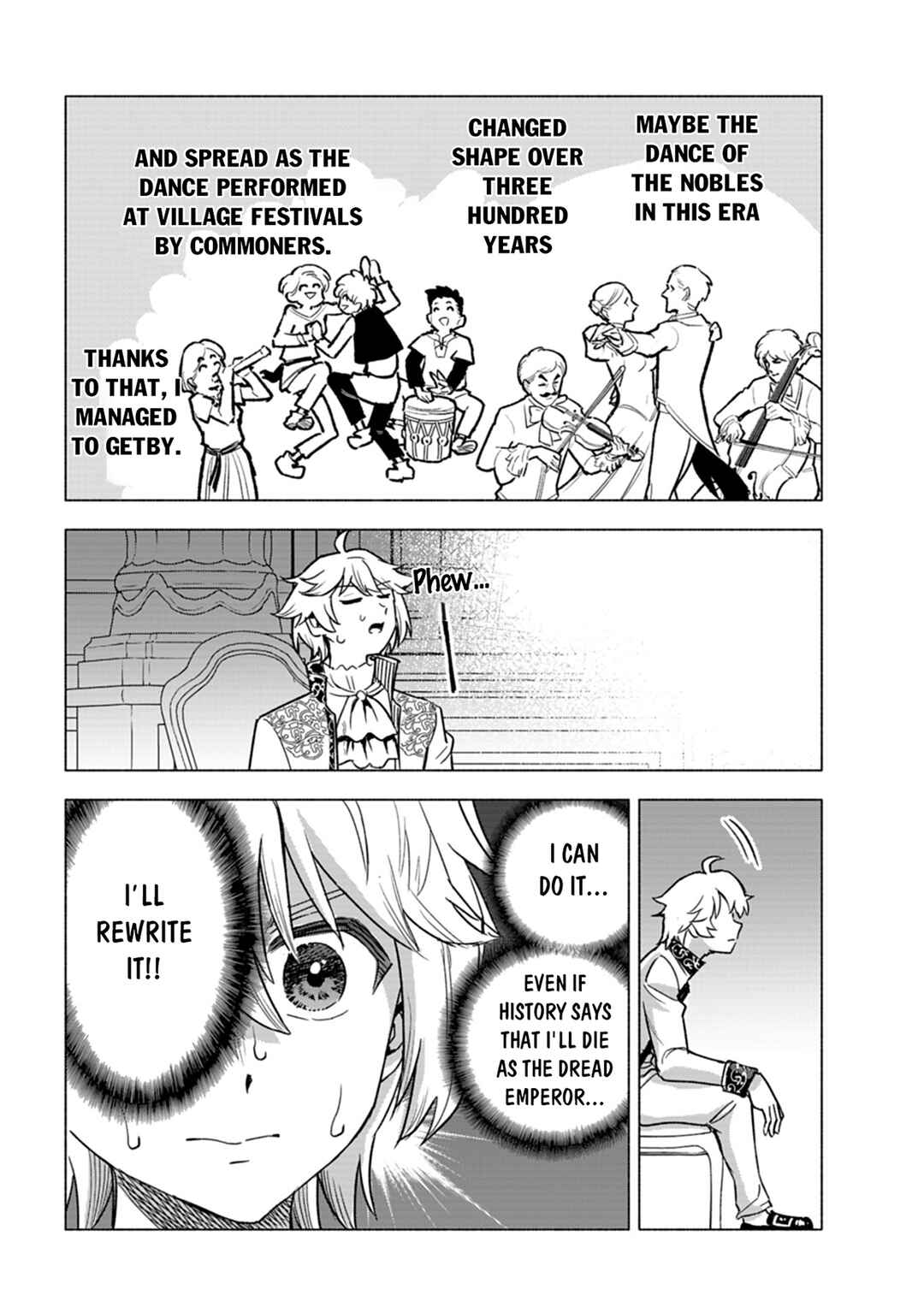 Tada no Murabito no Boku ga, Sanbyakunen-mae no Boukun Ouji ni Tensei Shite Shimaimashita: Zense no Chishiki de Ansatsu Flag o Kaihi Shite, Odayaka ni Ikinokorimasu! Chapter 6 - Page 33