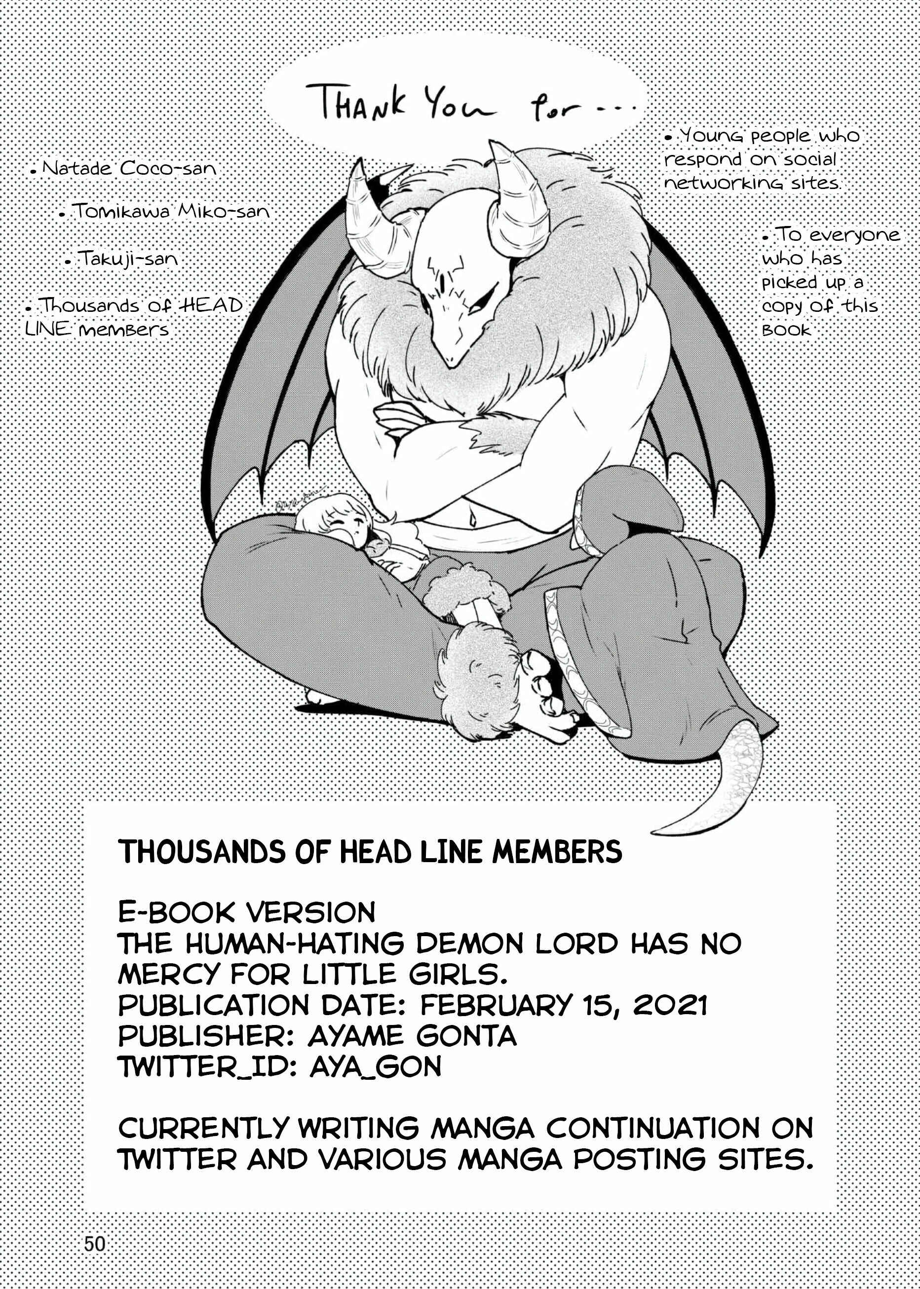 The Human-Hating Demon Lord Has No Mercy for Little Girls Chapter 11 - Page 15