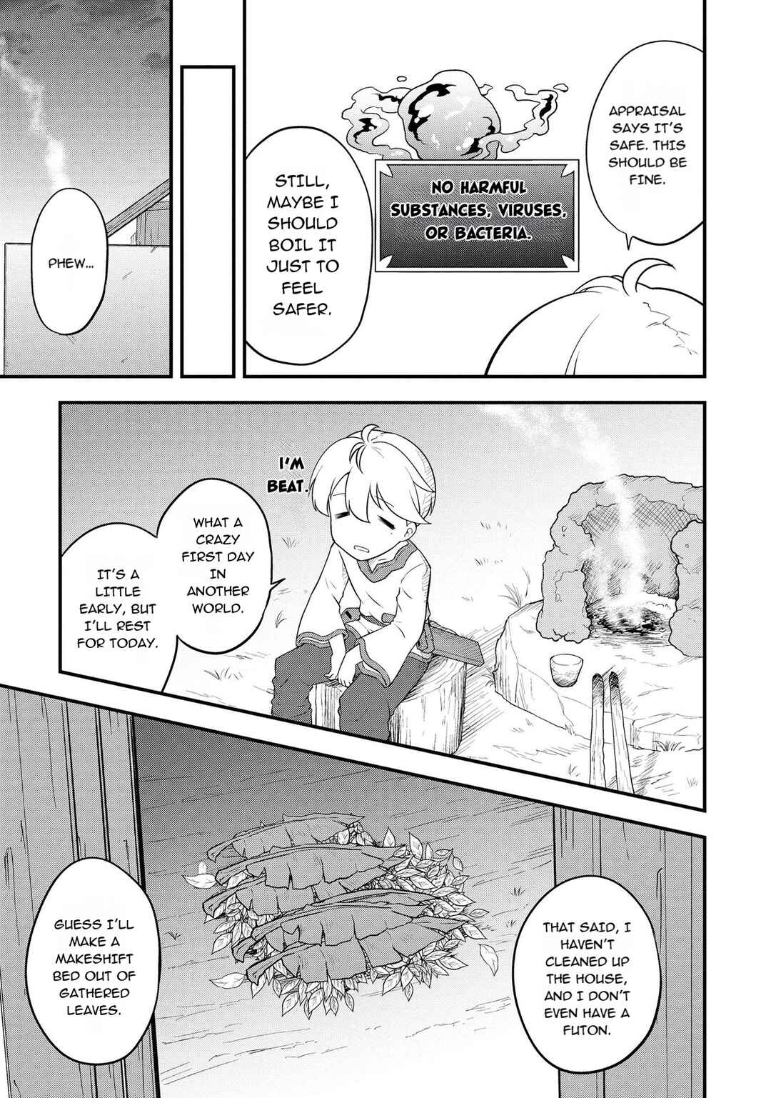 Tenseisha wa Seken Shirazu: Tokuten Skill de Slow Life!? Chapter 3.1 - Page 11