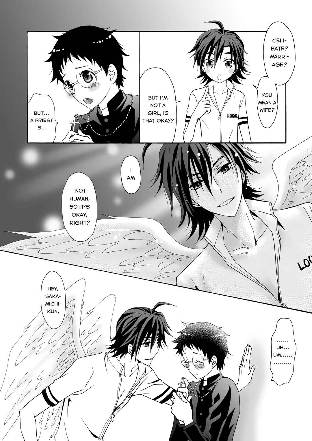 Yowamushi Pedal - The angelic You and the Priest Me (Doujinshi) Chapter ? - Page 11