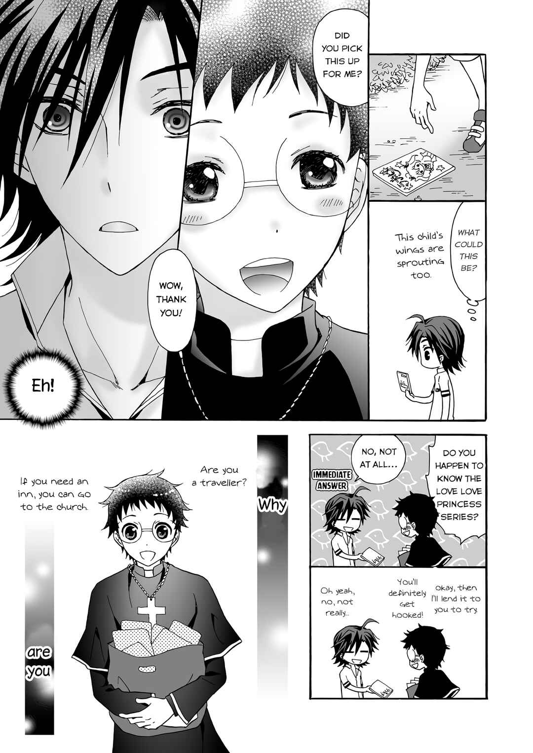 Yowamushi Pedal - The angelic You and the Priest Me (Doujinshi) Chapter ? - Page 4