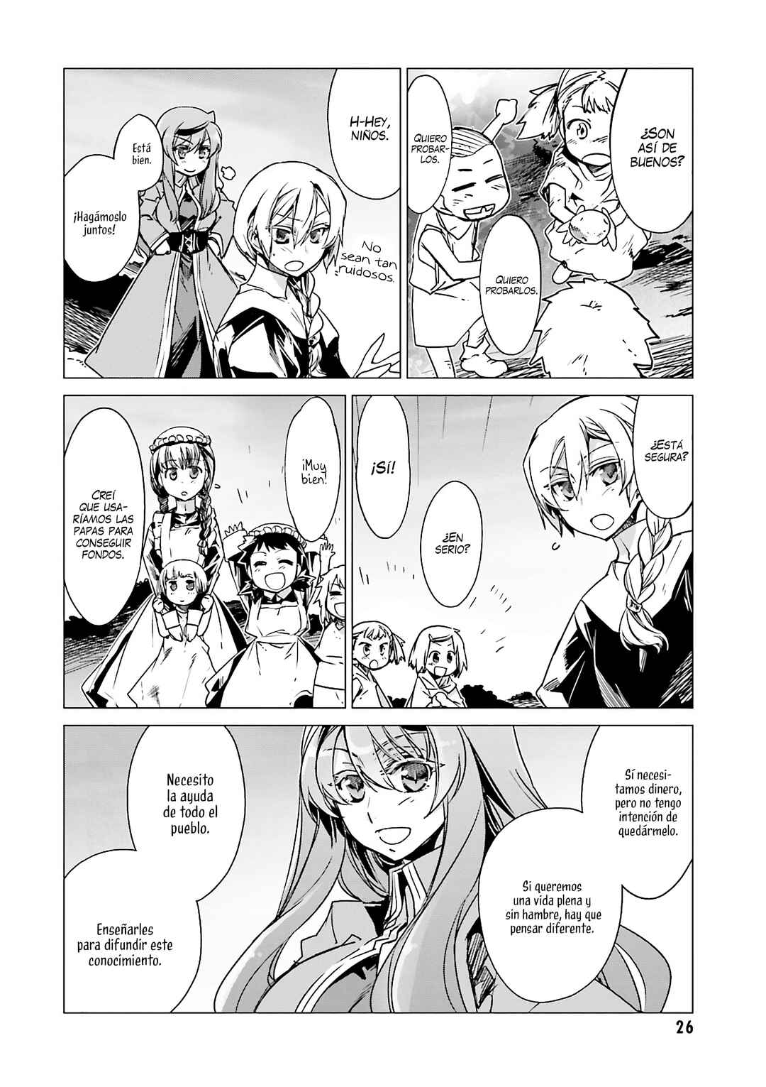 MAOYU : Archenemy and Hero “Become mine, Hero” “I refuse!” Chapter 5 - Page 27