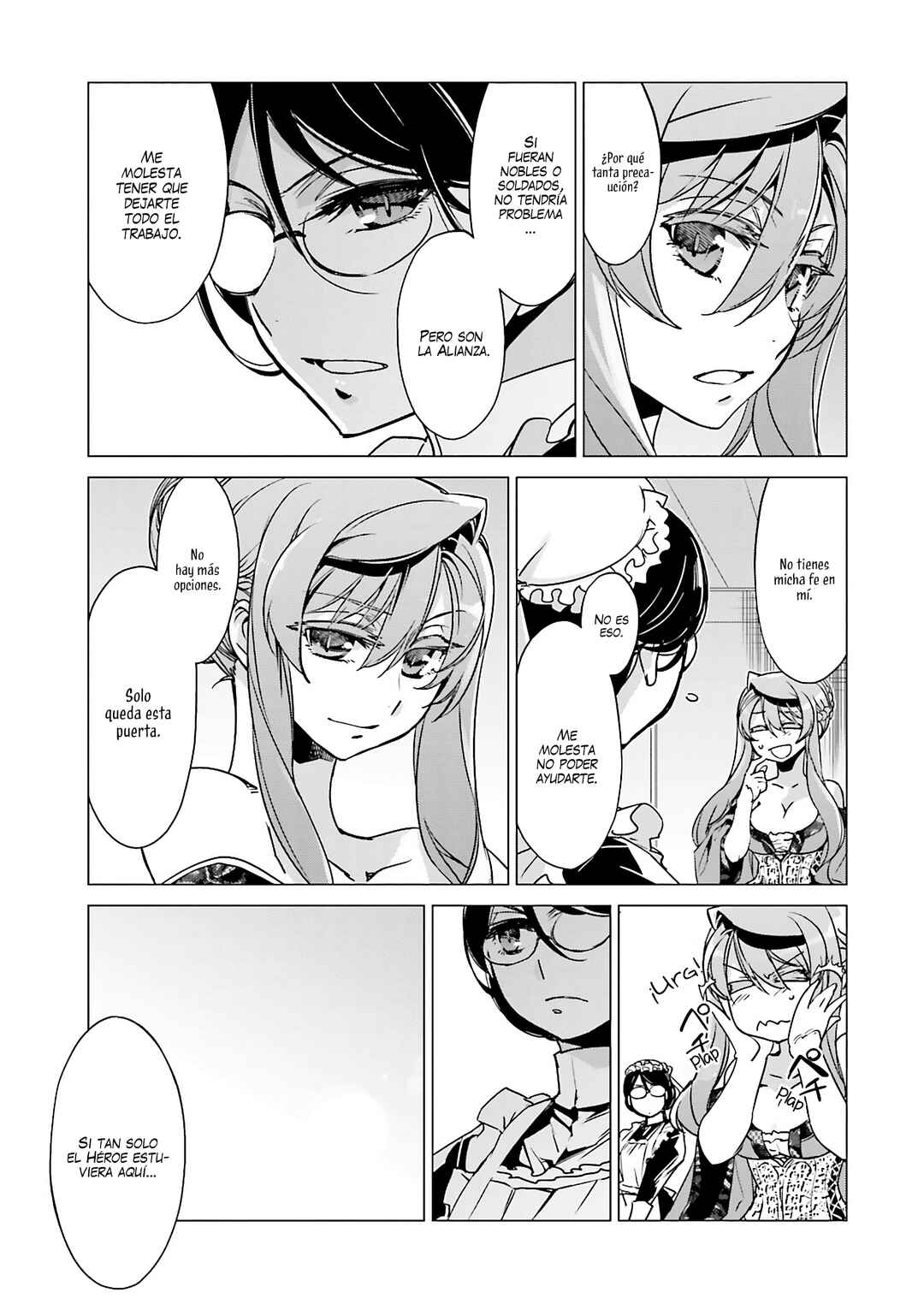 MAOYU : Archenemy and Hero “Become mine, Hero” “I refuse!” Chapter 5 - Page 42