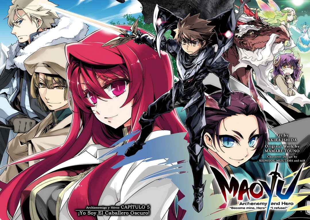 MAOYU : Archenemy and Hero “Become mine, Hero” “I refuse!” Chapter 5 - Page 6