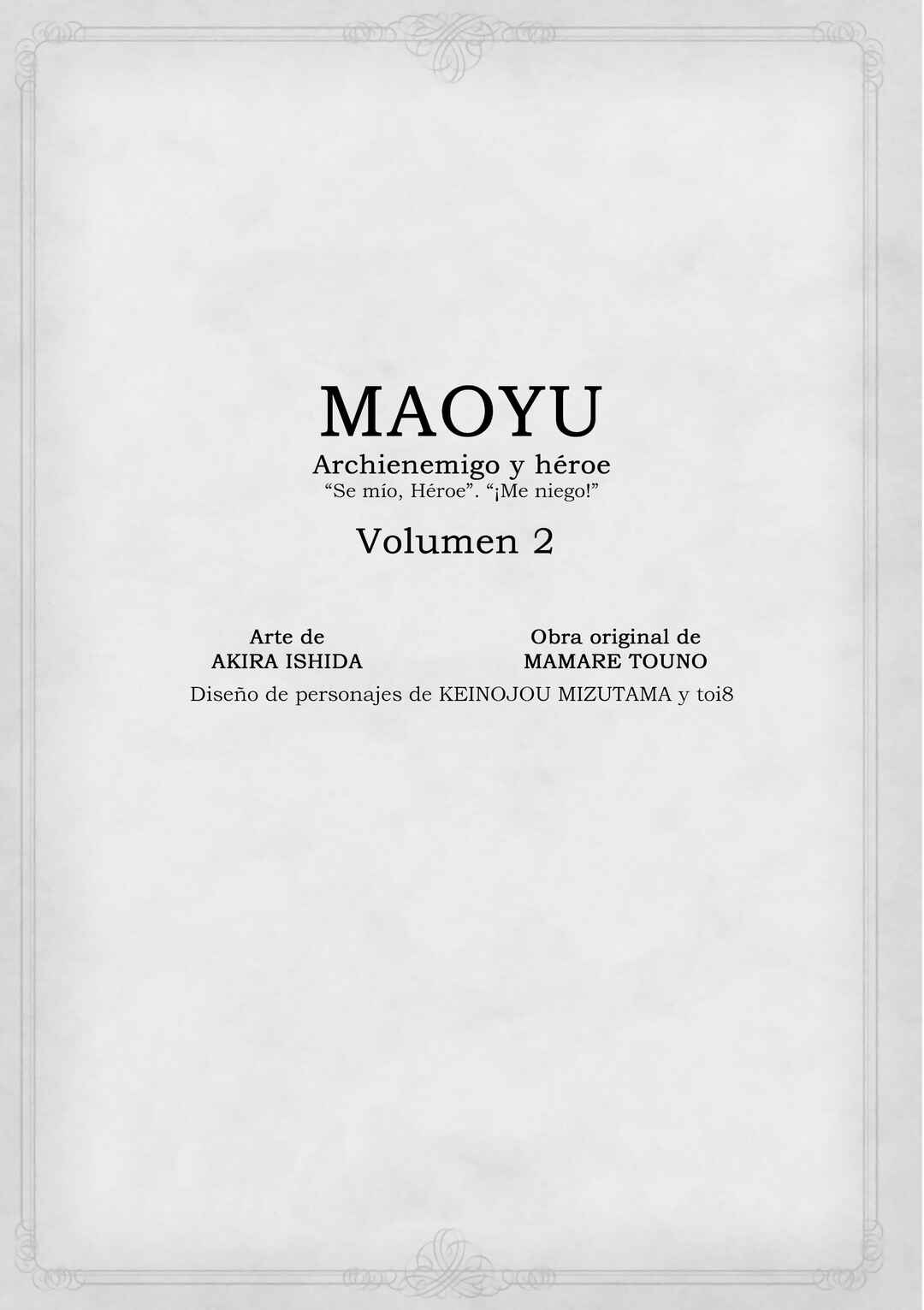 MAOYU : Archenemy and Hero “Become mine, Hero” “I refuse!” Chapter 5 - Page 8