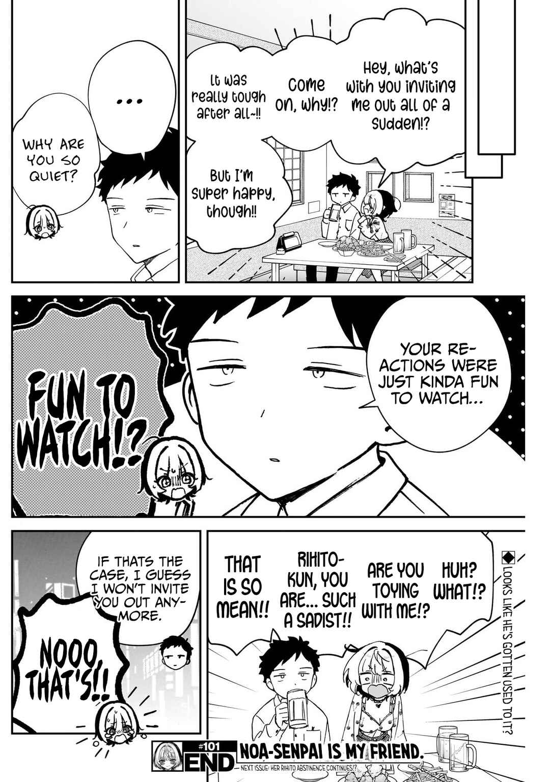 Noa-senpai wa Tomodachi. Chapter 101 - Page 18
