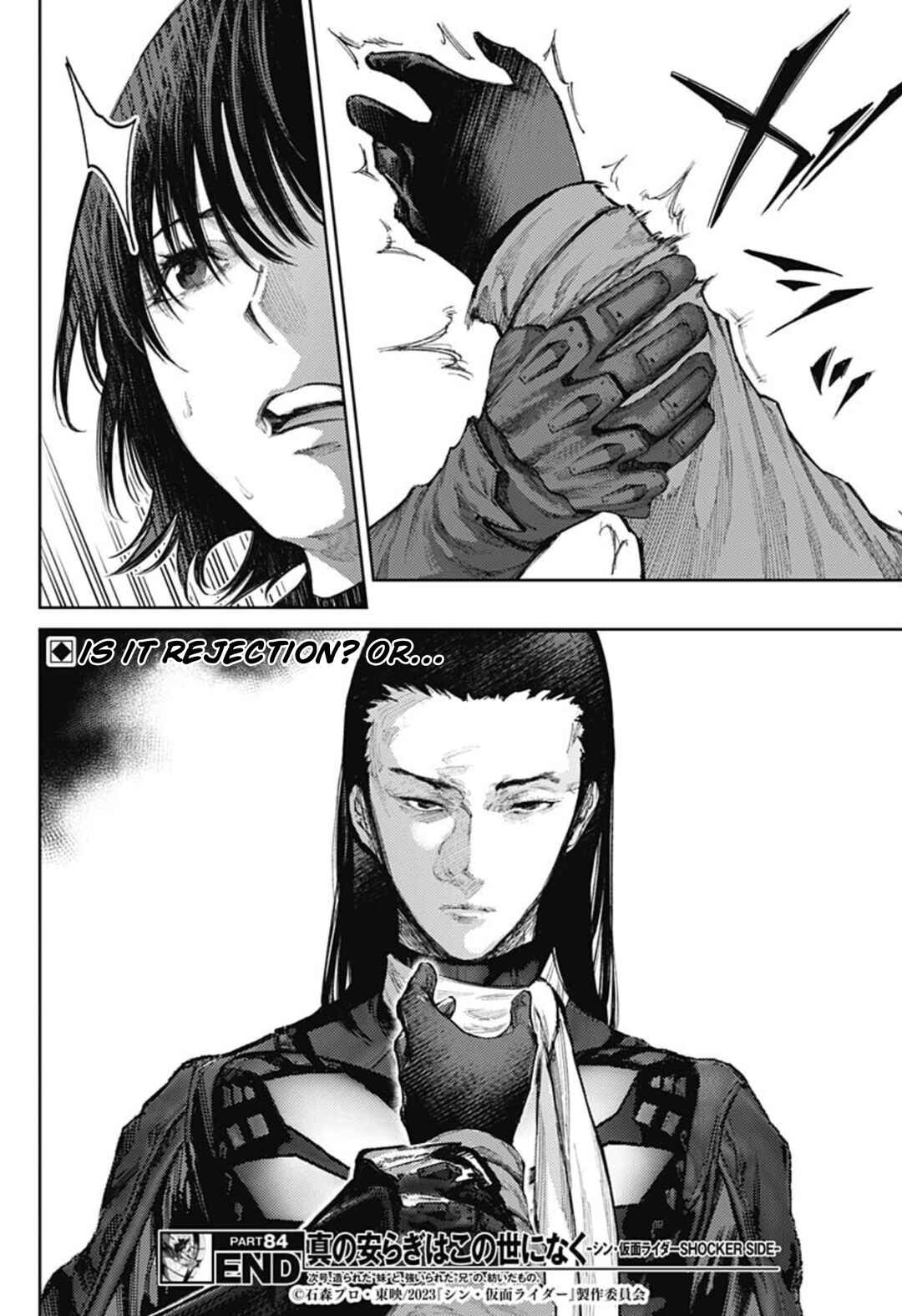 There is No True Peace in this World -Shin Kamen Rider Shocker Side- Chapter 84 - Page 17