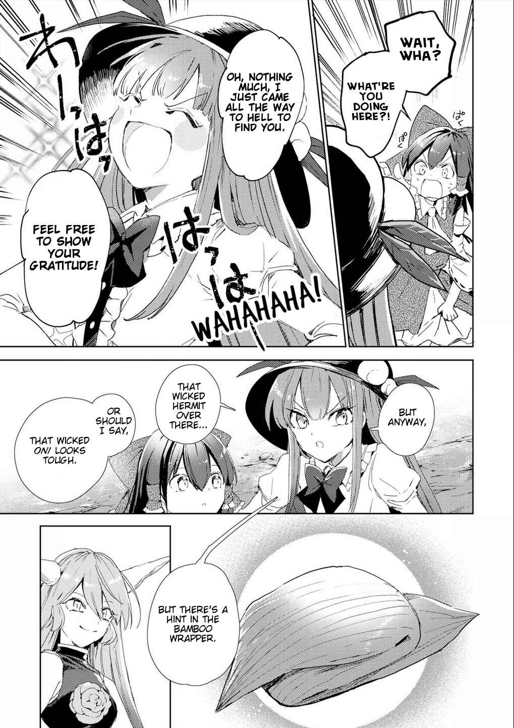 Touhou Ibara Kasen ~ Wild and Horned Hermit. Chapter 50 - Page 19