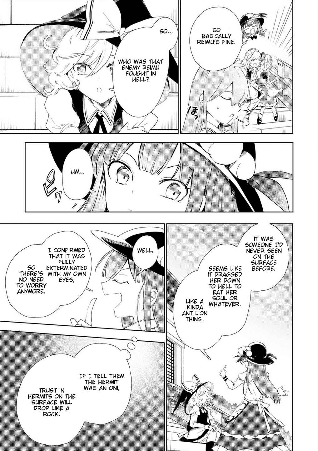 Touhou Ibara Kasen ~ Wild and Horned Hermit. Chapter 50 - Page 31