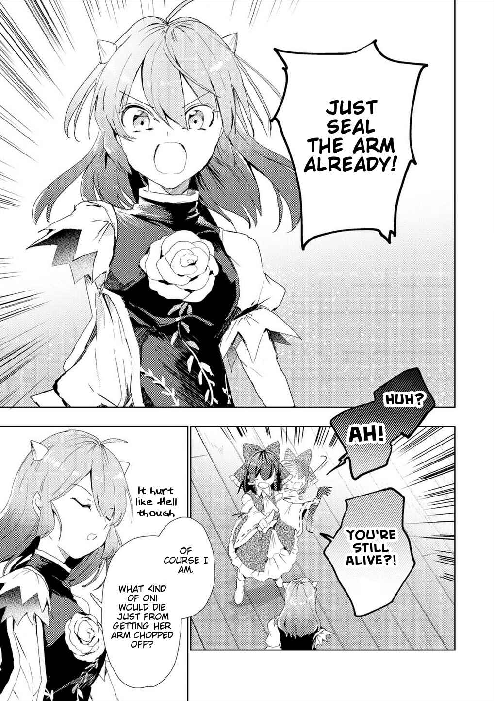Touhou Ibara Kasen ~ Wild and Horned Hermit. Chapter 50 - Page 35