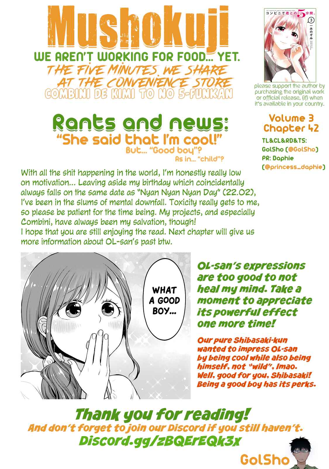 Combini de Kimi to no 5-funkan. Chapter 42 - Page 9
